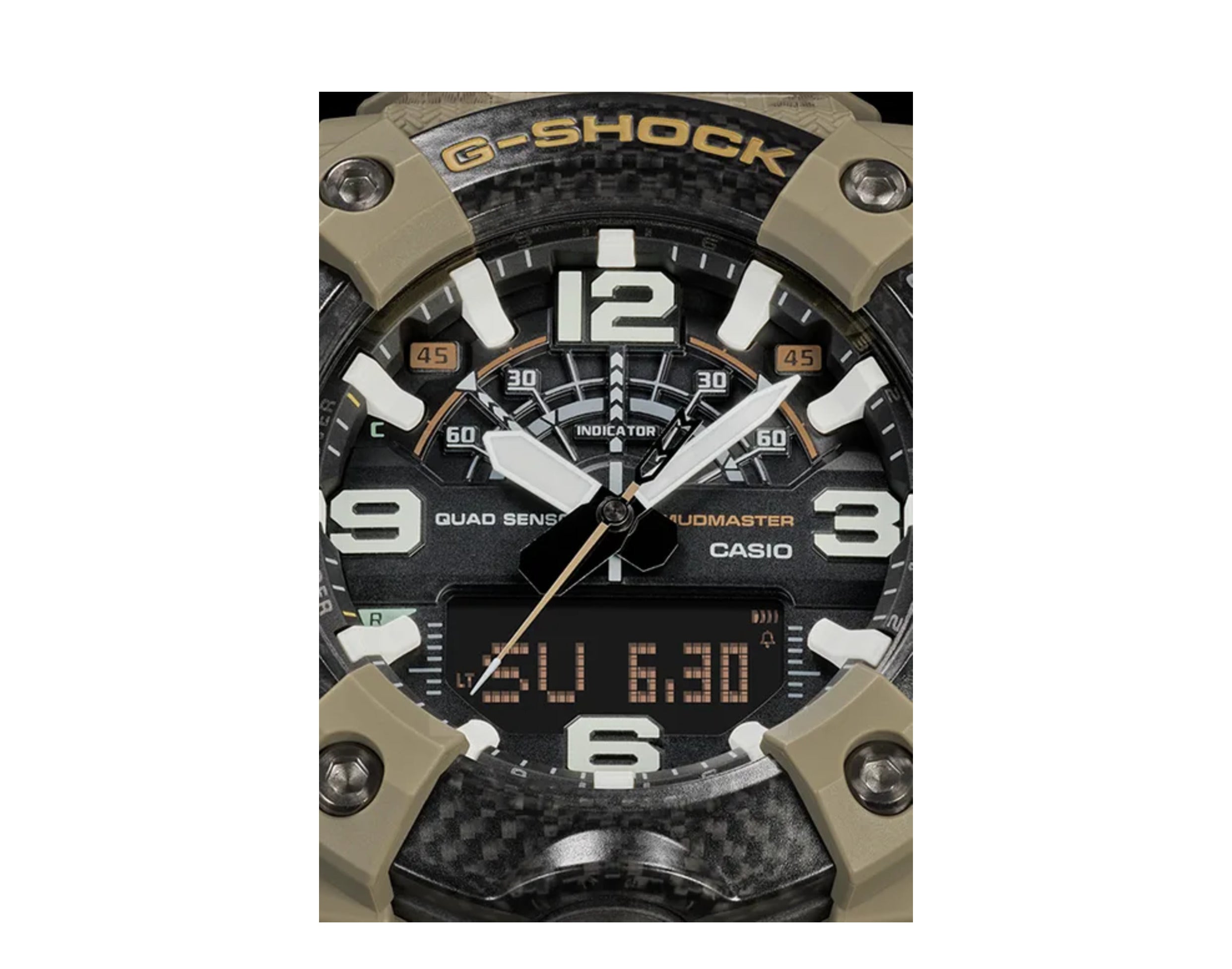 Casio G-Shock x British Army GGB100 MudMaster Analog-Digital Resin Watch