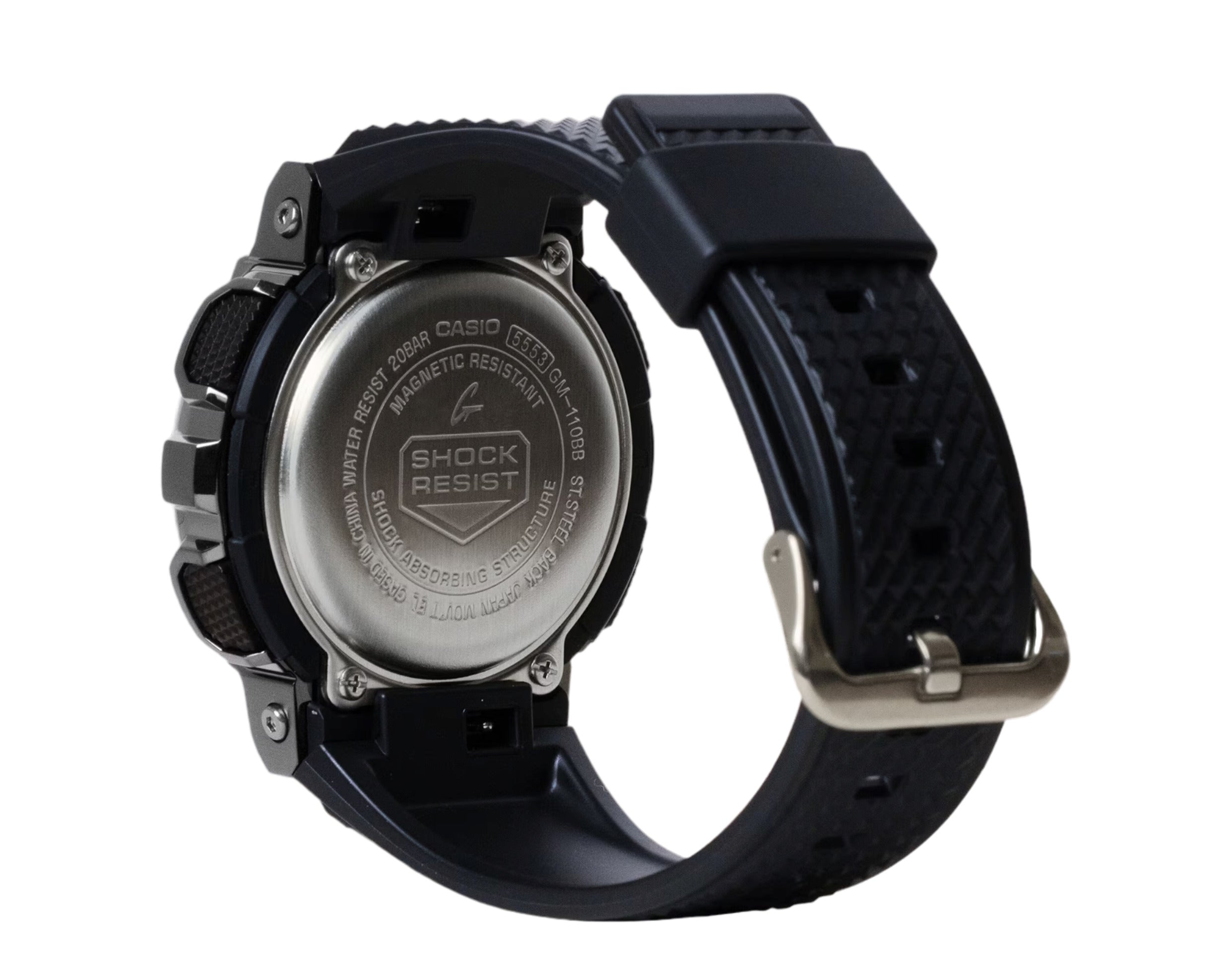 Casio G-Shock GM110BB Analog-Digital Metal-Resin Watch