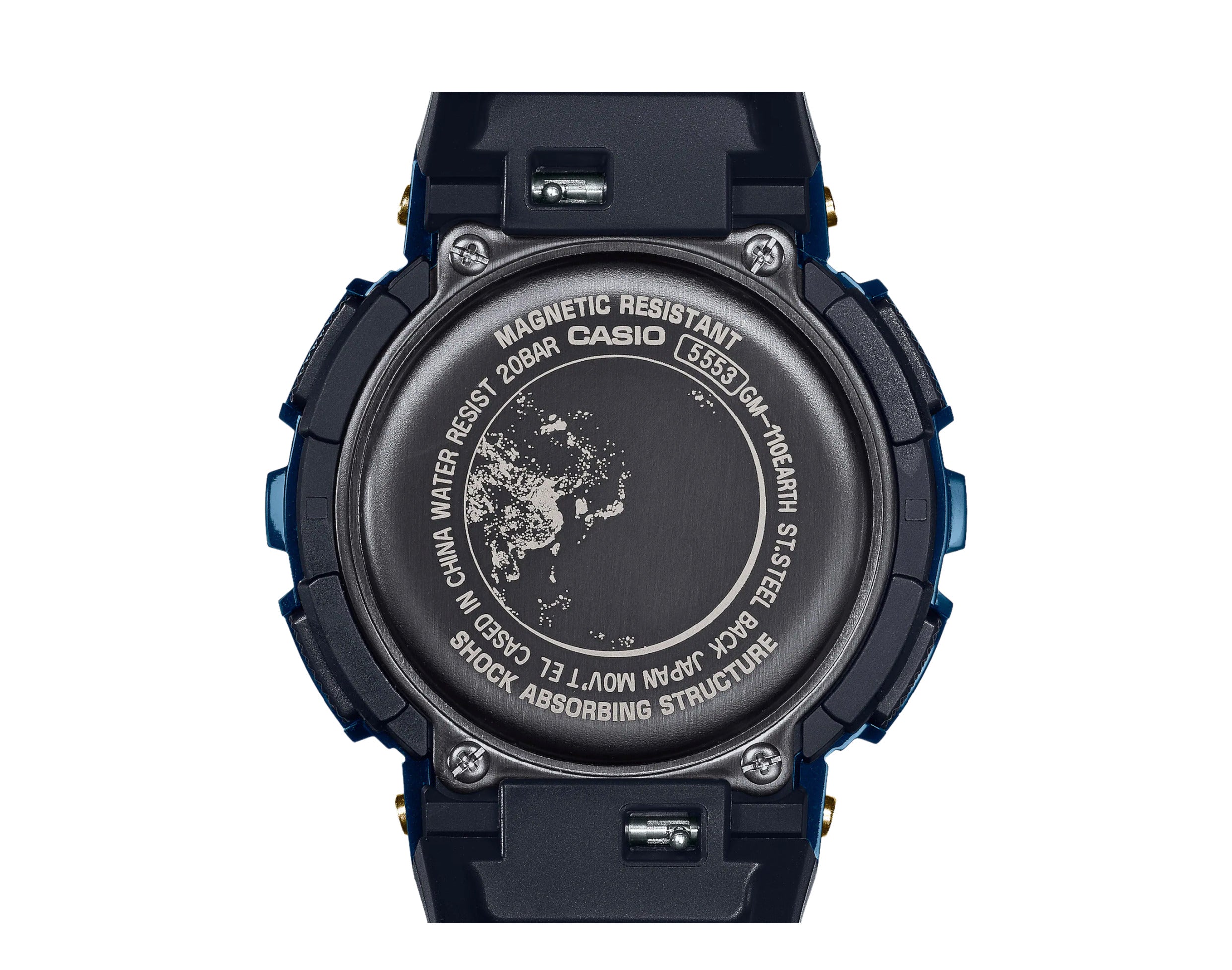 Casio G-Shock GM110EARTH Analog-Digital Metal-Resin Watch