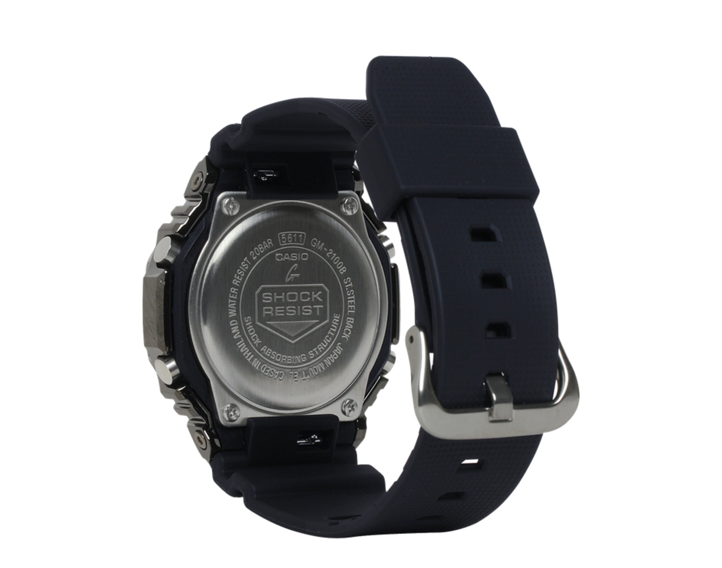 Casio G-Shock GM2100B Analog-Digital Metal and Resin Watch