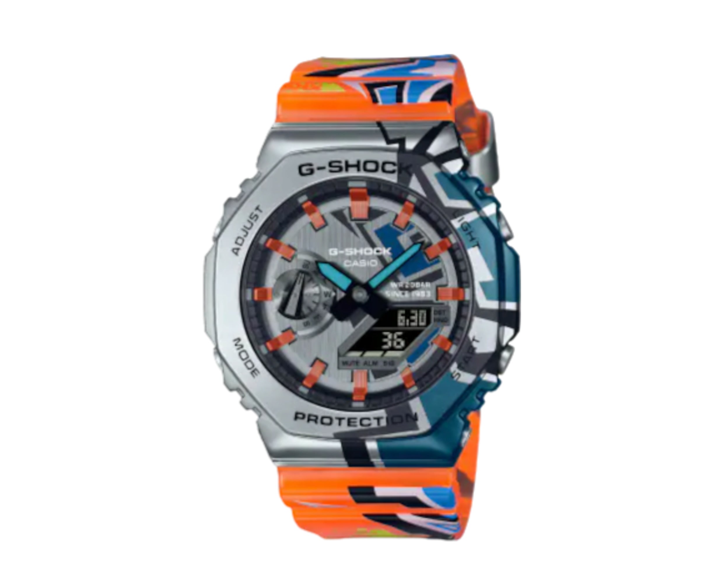 Casio G-Shock GM2100SS Street Spirit Pack Analog-Digital Resin Watch