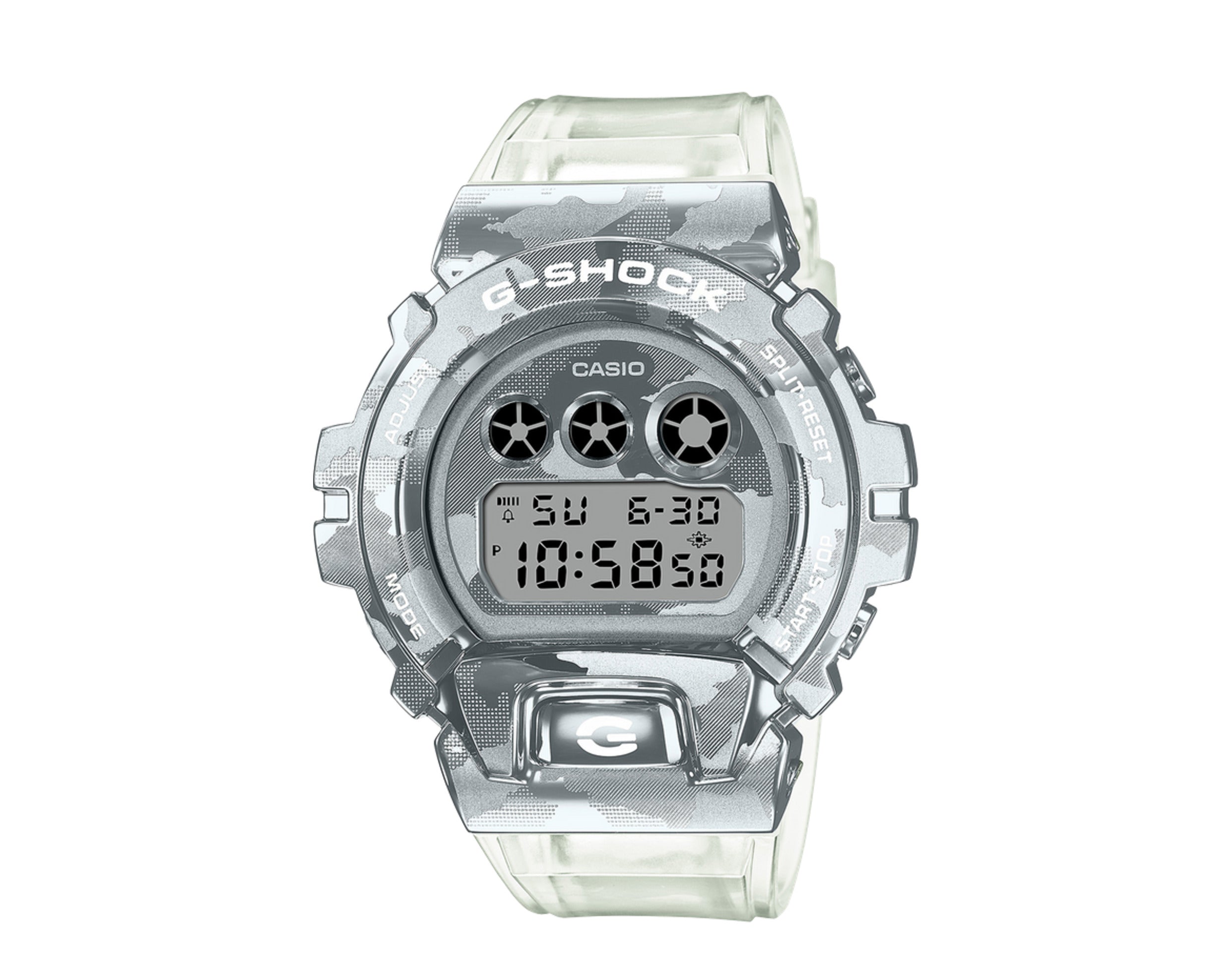 Casio G-Shock GM6900SCM Digital Metal Camo And Resin Watch