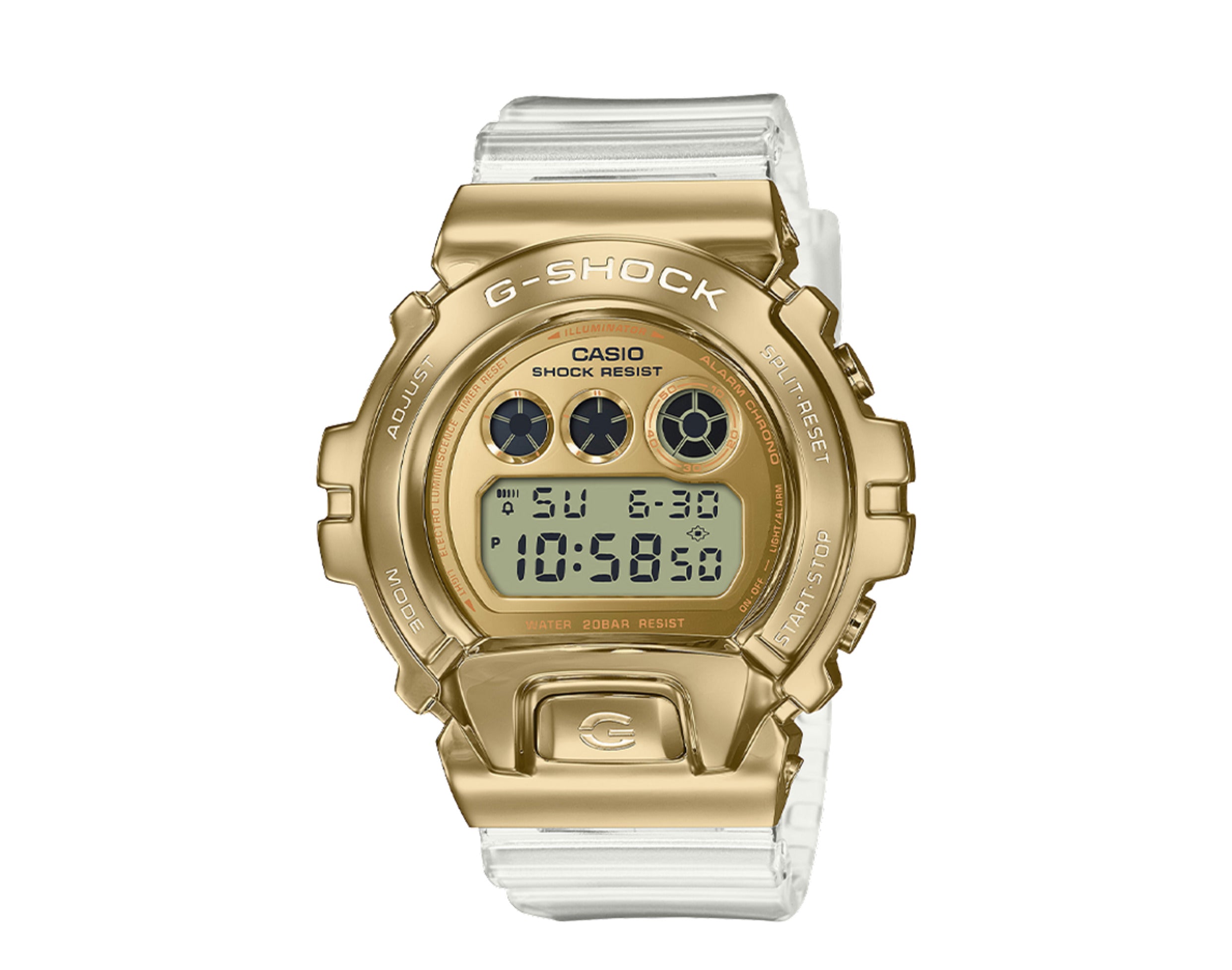 Casio G-Shock GM6900SG GOLD INGOT Digital Metal and Resin Watch