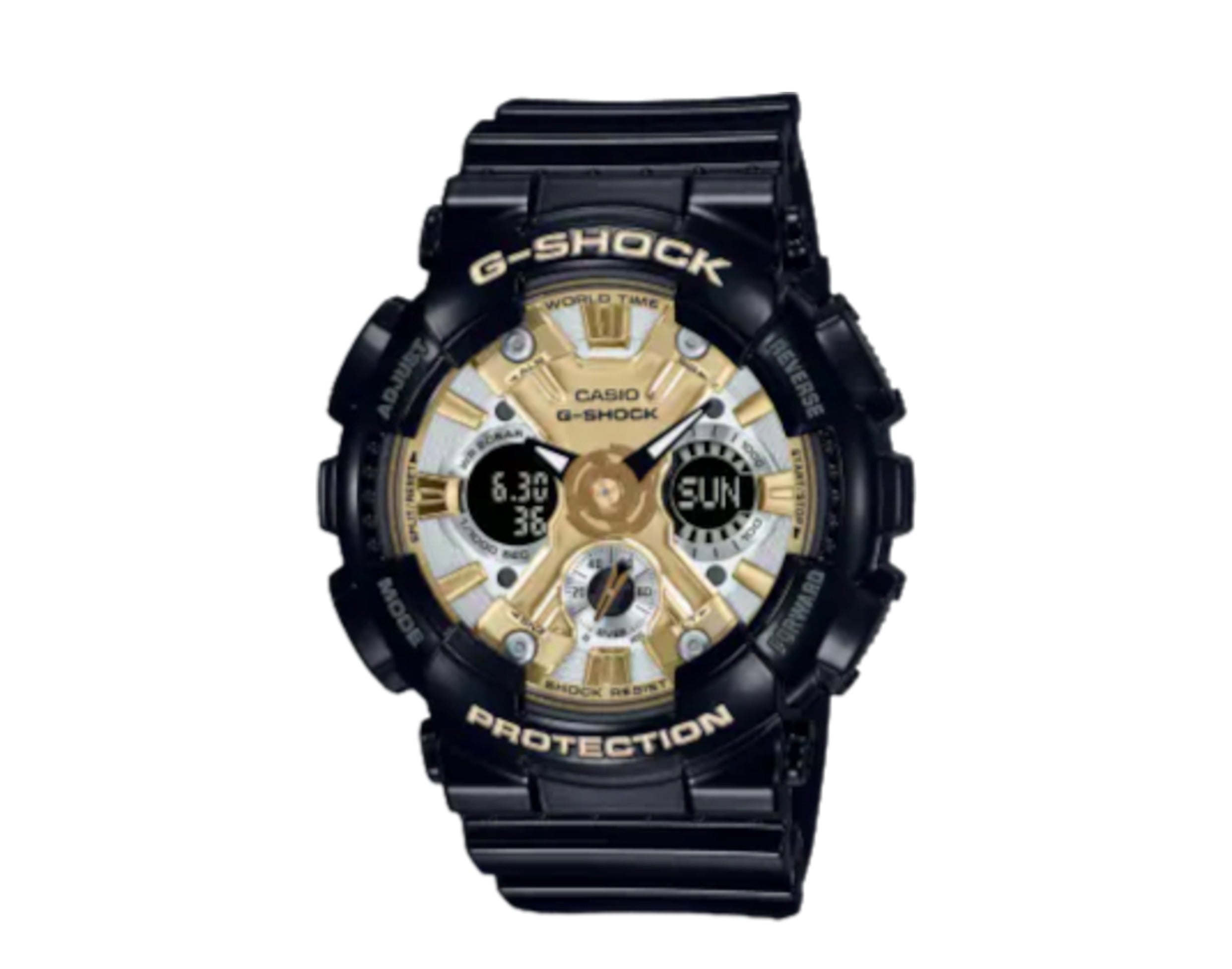 Casio G-Shock GMAS120GB Analog Digital Resin Women's Watch