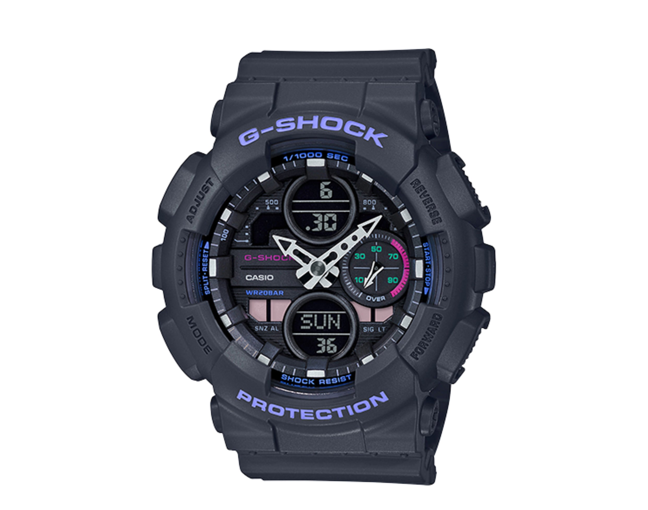 Casio G-Shock GMAS140 S Series Analog-Digital Resin Women's Watch