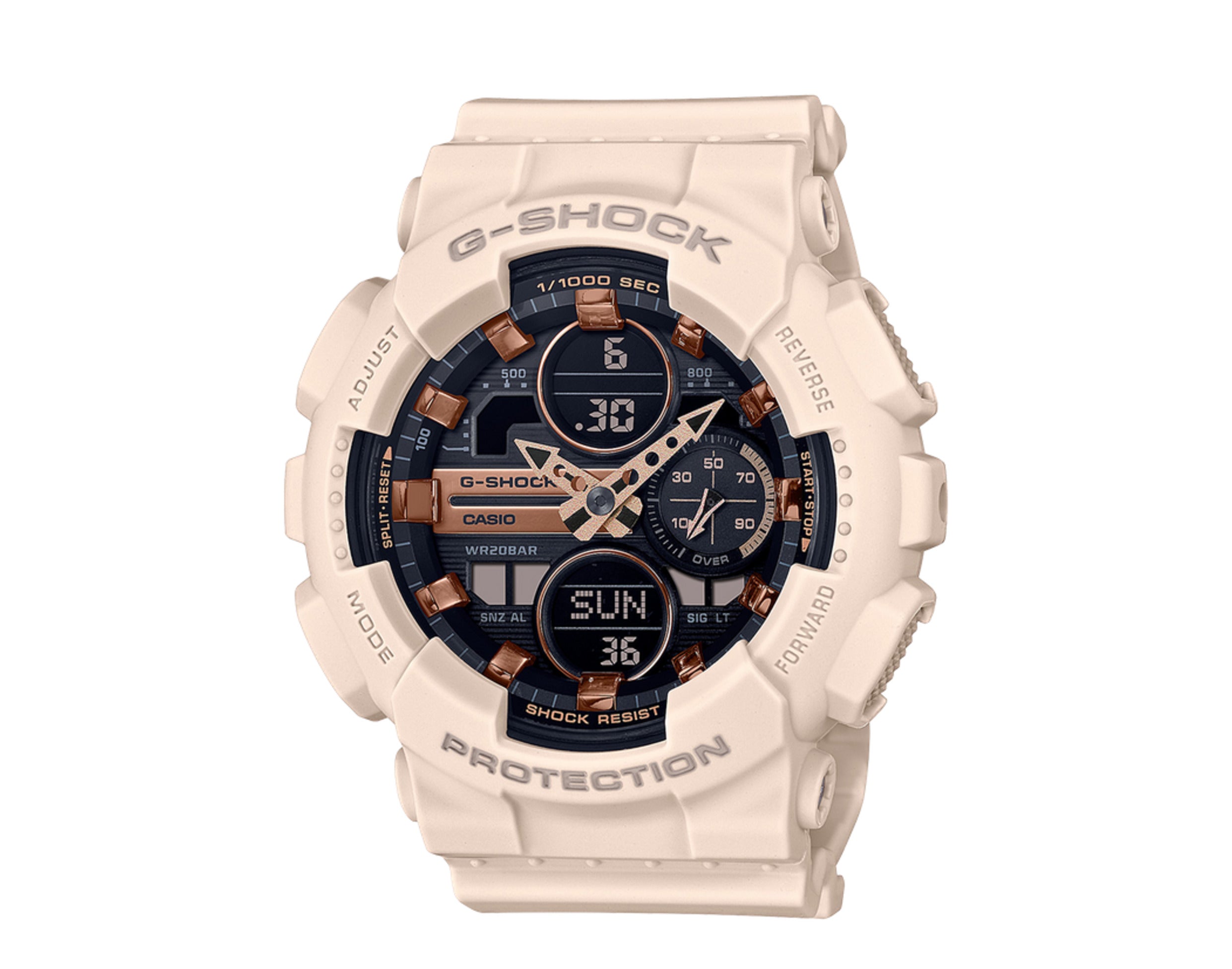 Casio G-Shock GMAS140M S Series Analog-Digital Resin Women's Watch