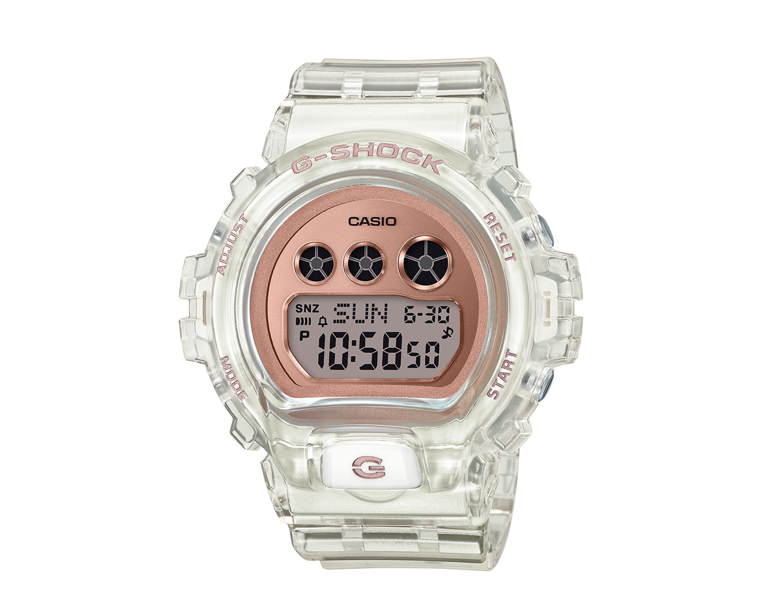 Casio G-Shock GMDS6900 S Series Metallic Face Digital Skeleton Resin Women's Watch