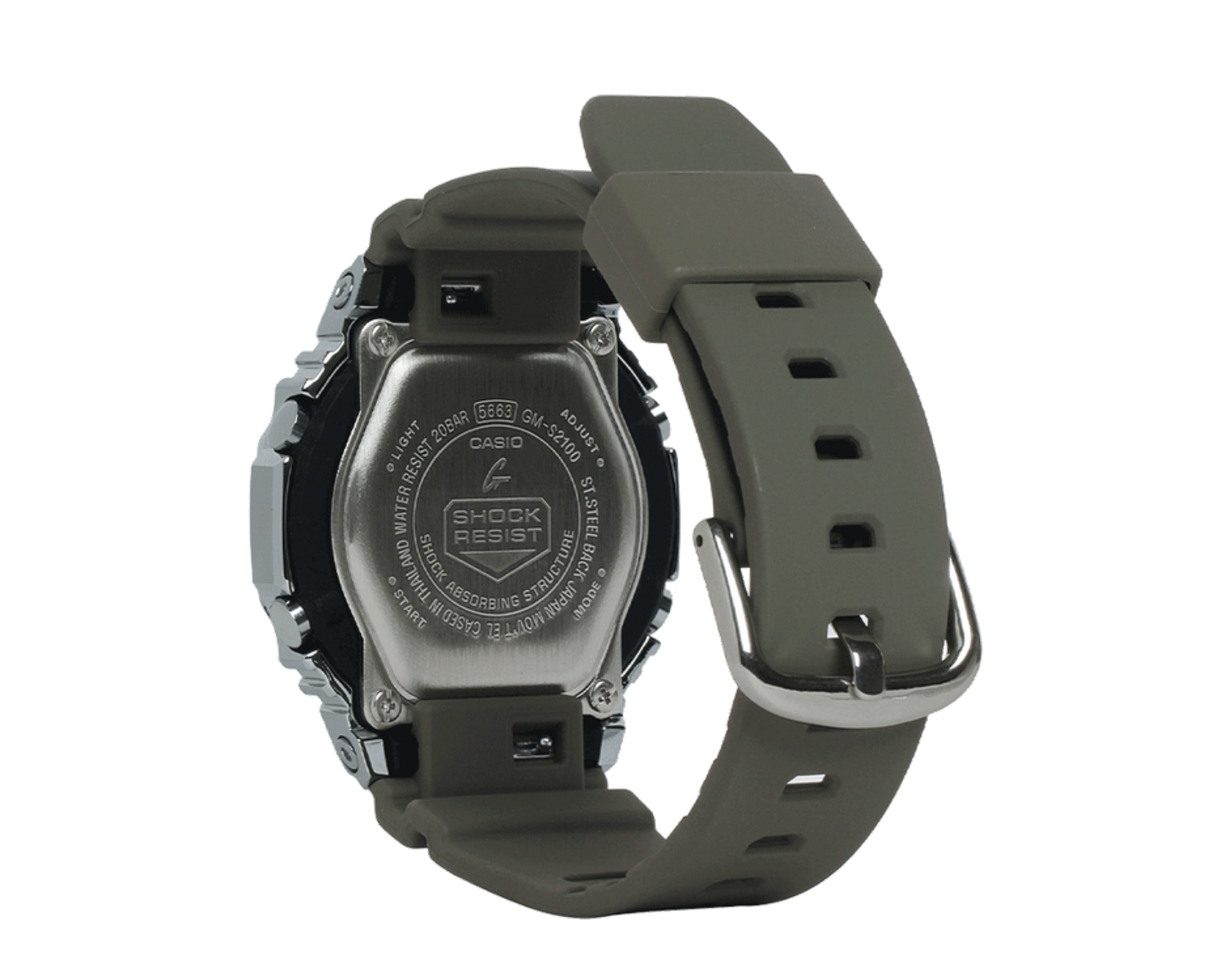 Casio G-Shock GMS2100 Analog-Digital Metal and Resin Women's Watch