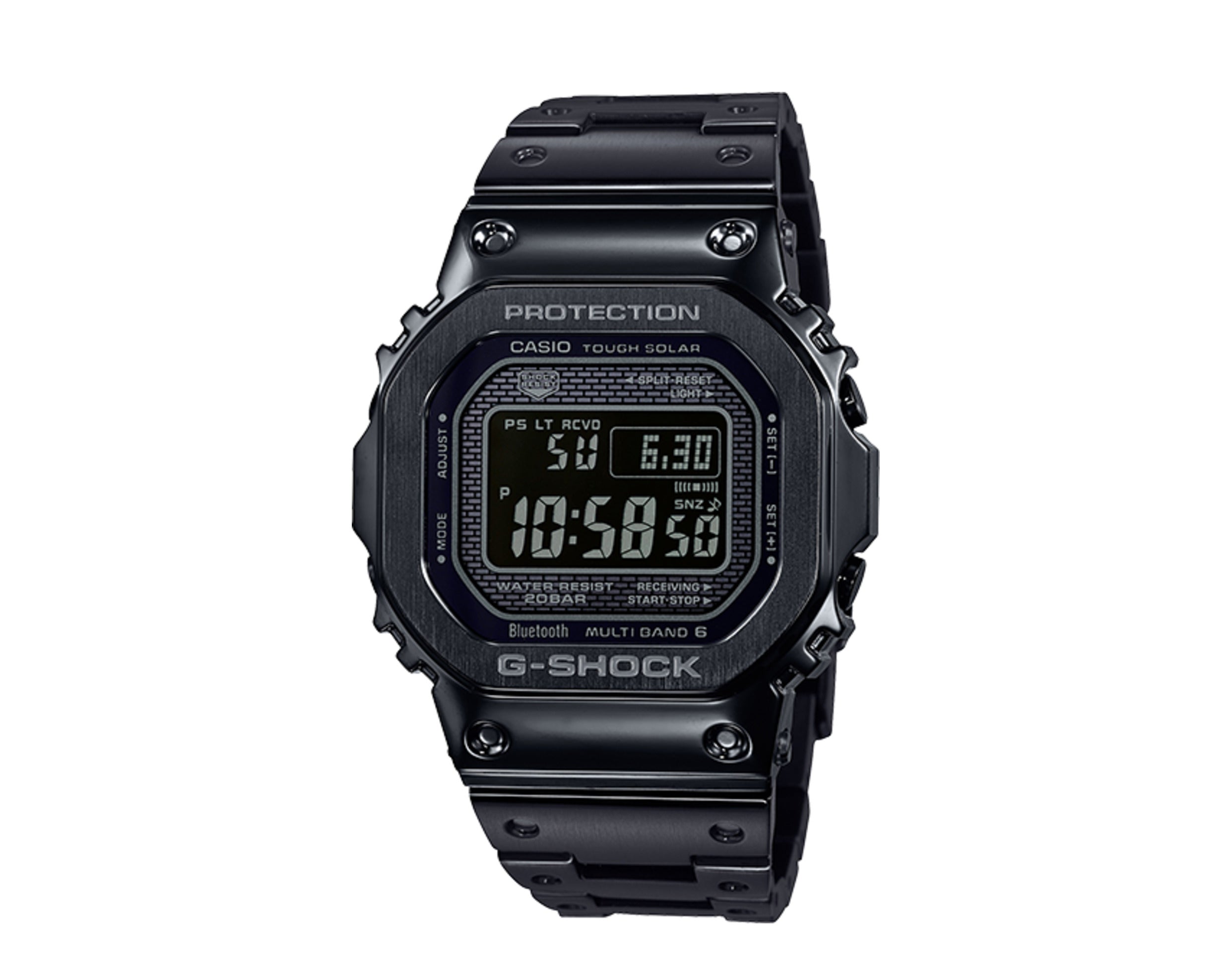 Casio G-Shock GMWB5000GD Digital Black Out Full Metal Men's Watch