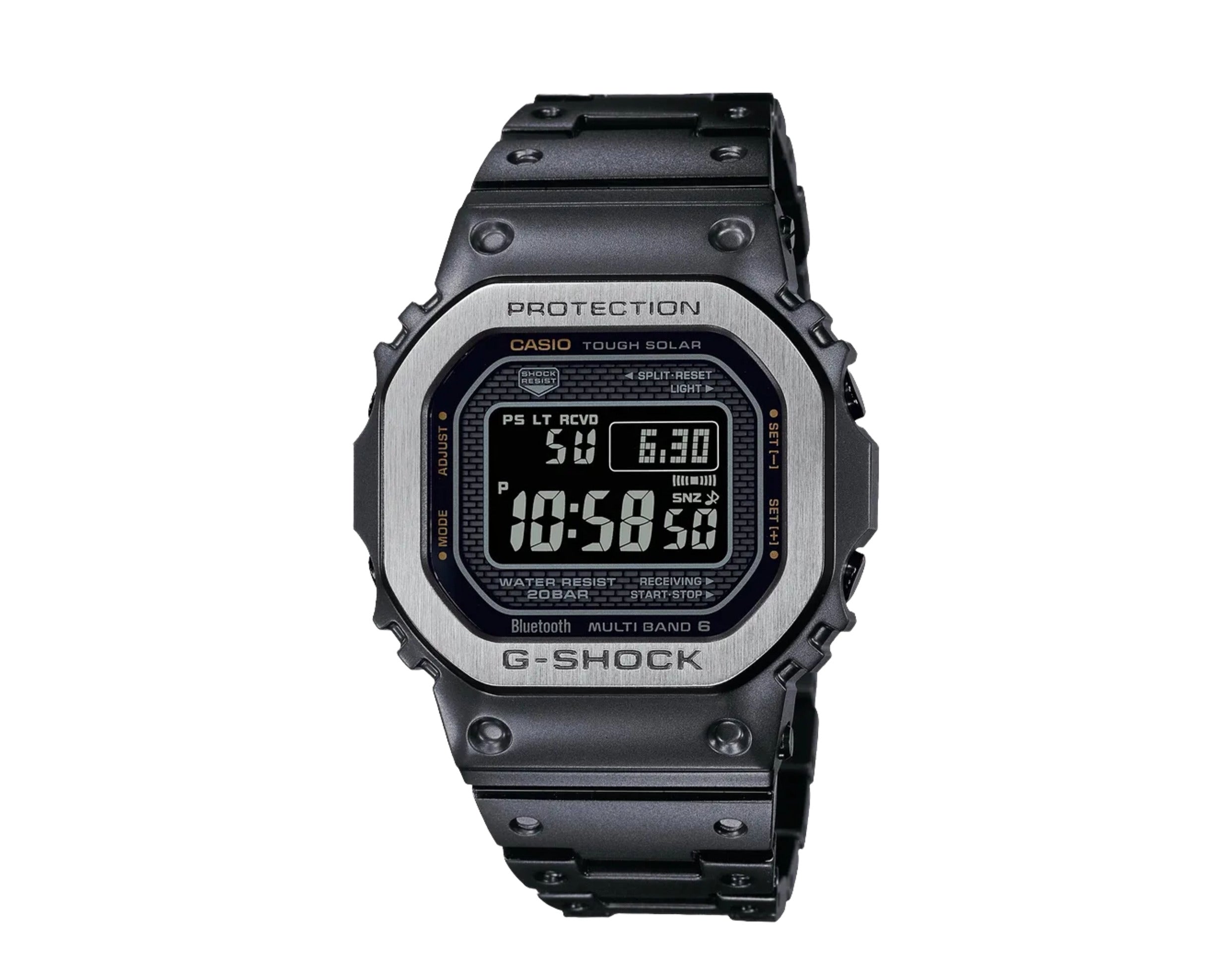 Casio G-Shock GMWB5000MB-1 Digital Matte Black Full Metal Watch