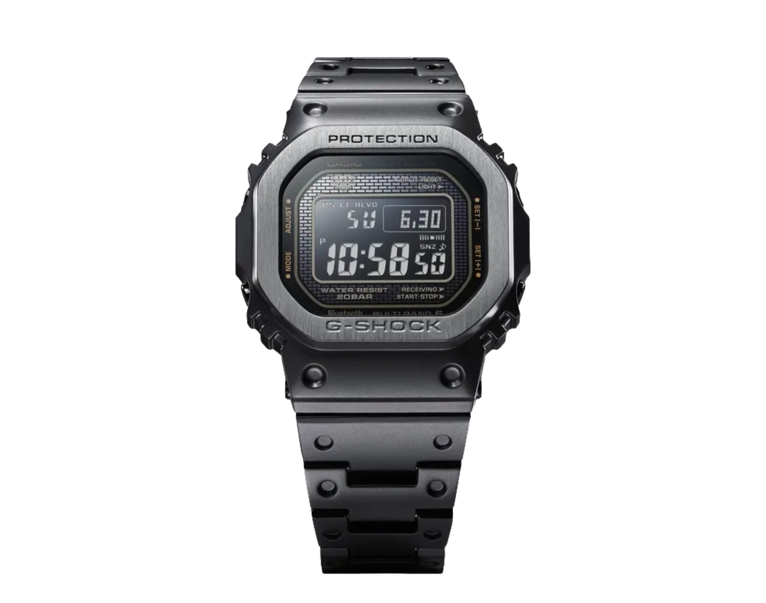 Casio G-Shock GMWB5000MB-1 Digital Matte Black Full Metal Watch