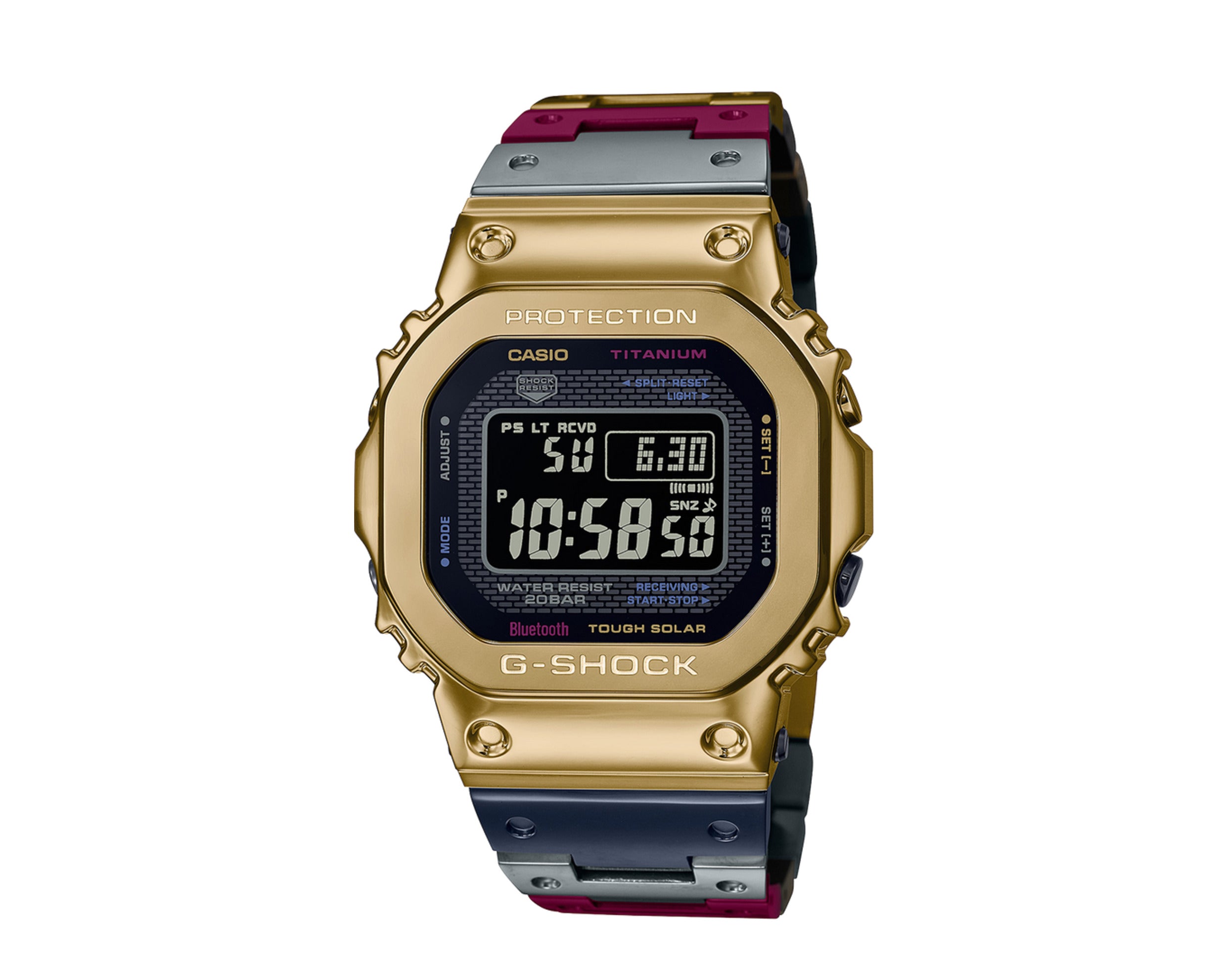 Casio G-Shock GMWB5000TR Digital Titanium Full Metal Men's Watch