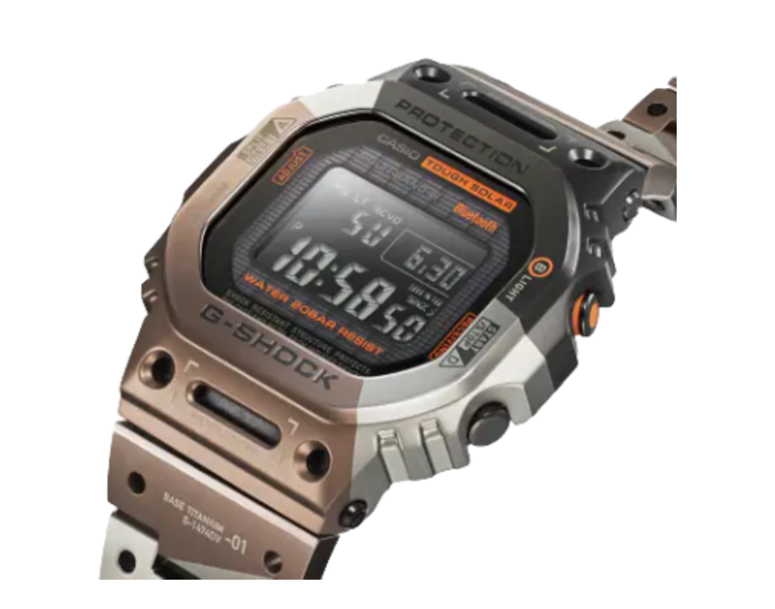 Casio G-Shock GMWB5000TVB Digital Titanium Full Metal Men's Watch