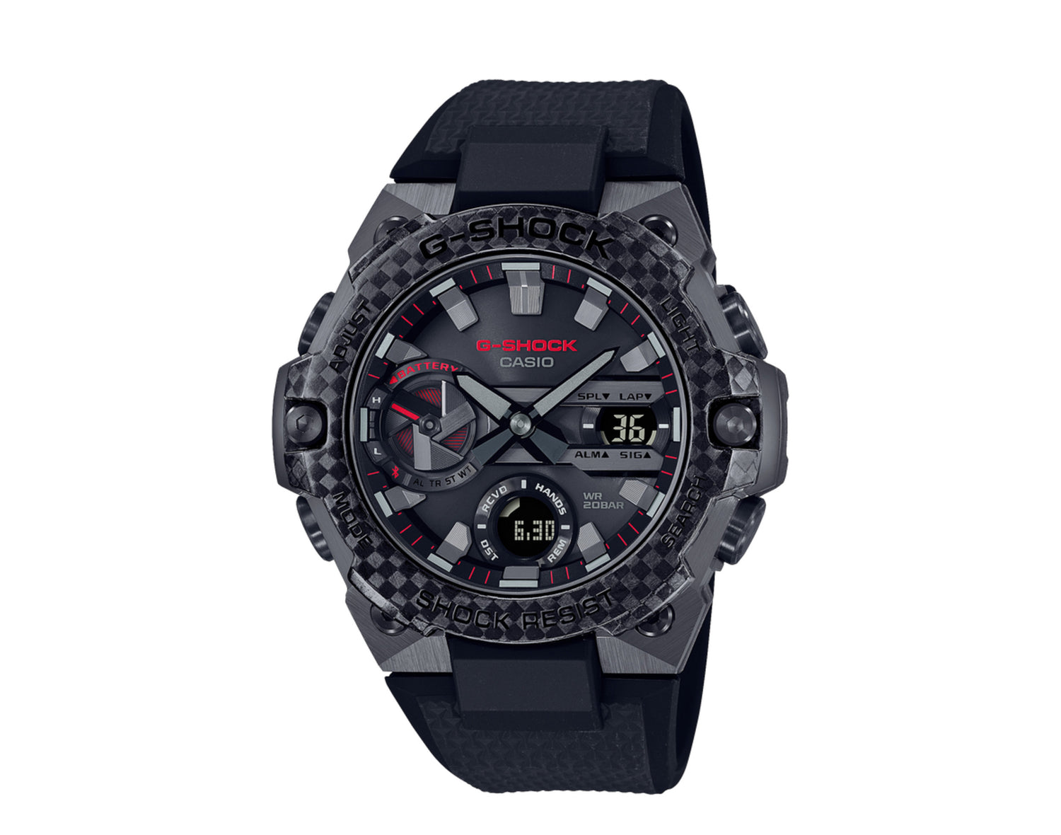 Casio G-Shock GSTB400X Analog Digital Metal Resin Watch