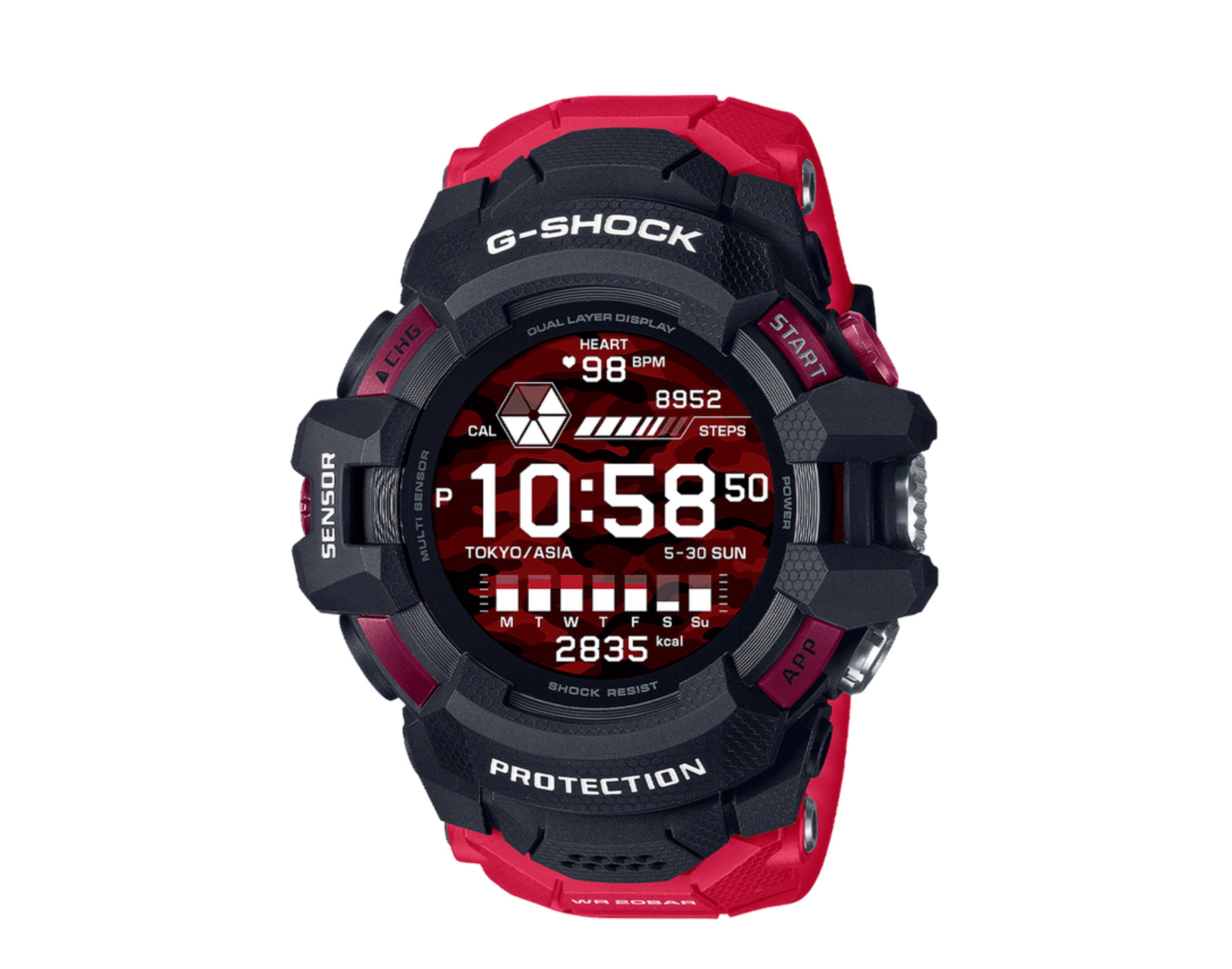 Casio G-Shock GSWH1000 Digital Multi-Sport Smartwatch