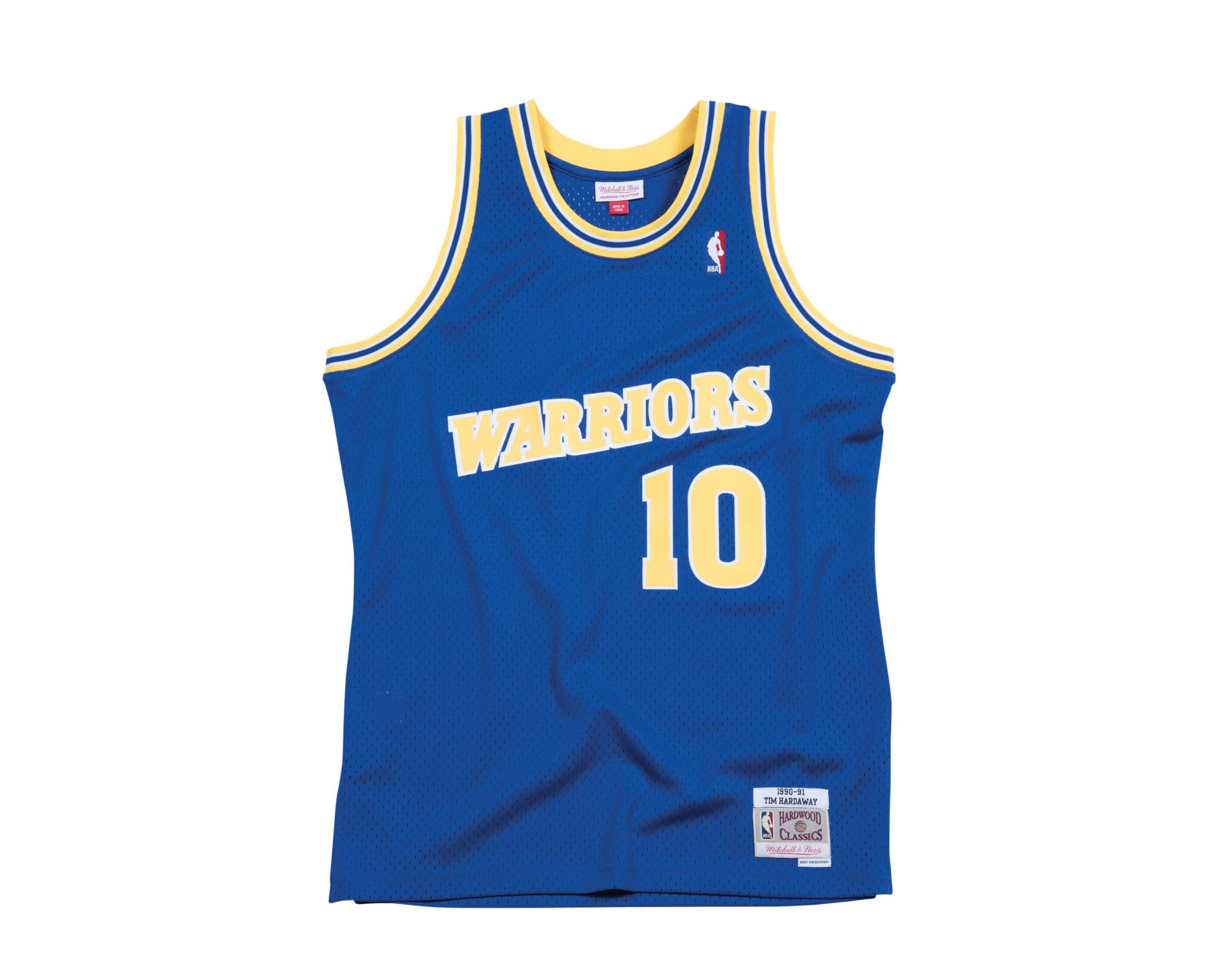 Mitchell & Ness Swingman Golden State Warriors Road 1990-91 Tim Hardaway Jersey