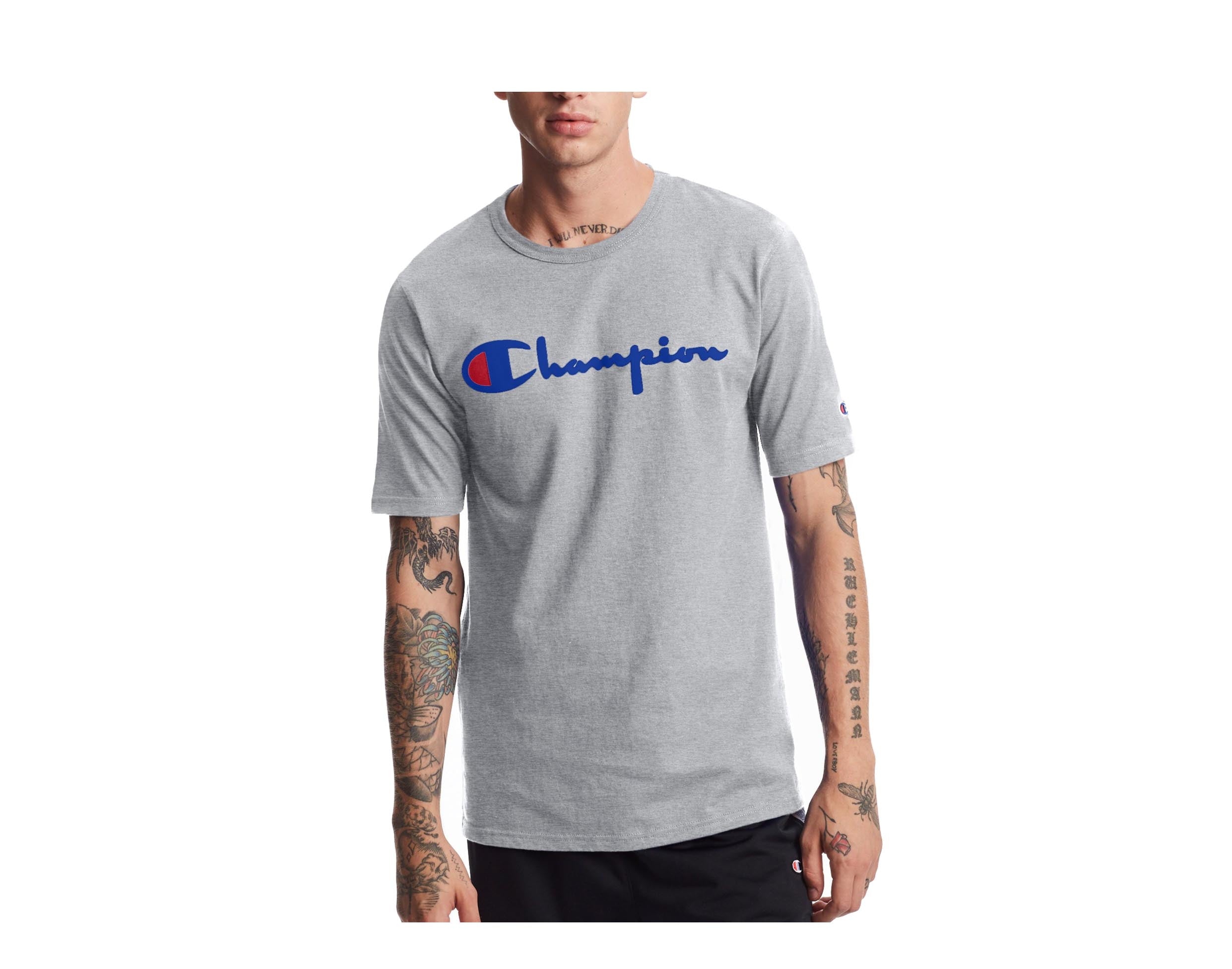 Champion C-Life Heritage Vintage Logo Short Sleeve Men's Tee Shirt