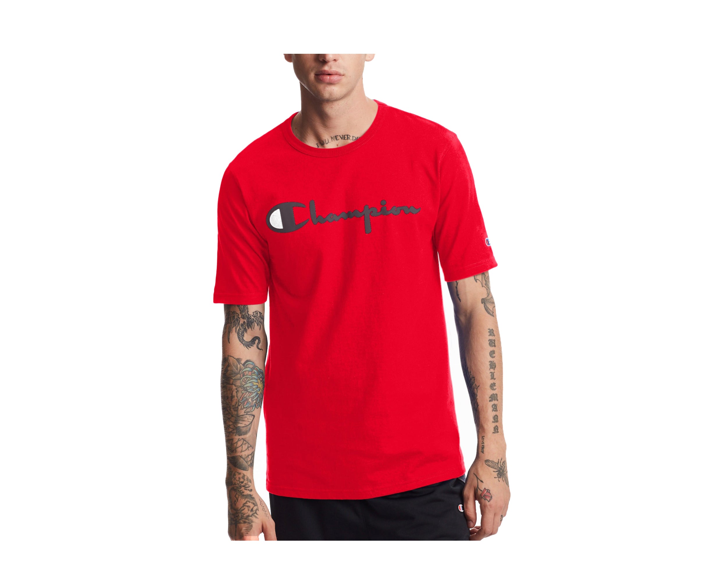 Champion C-Life Heritage Vintage Logo Short Sleeve Men's Tee Shirt