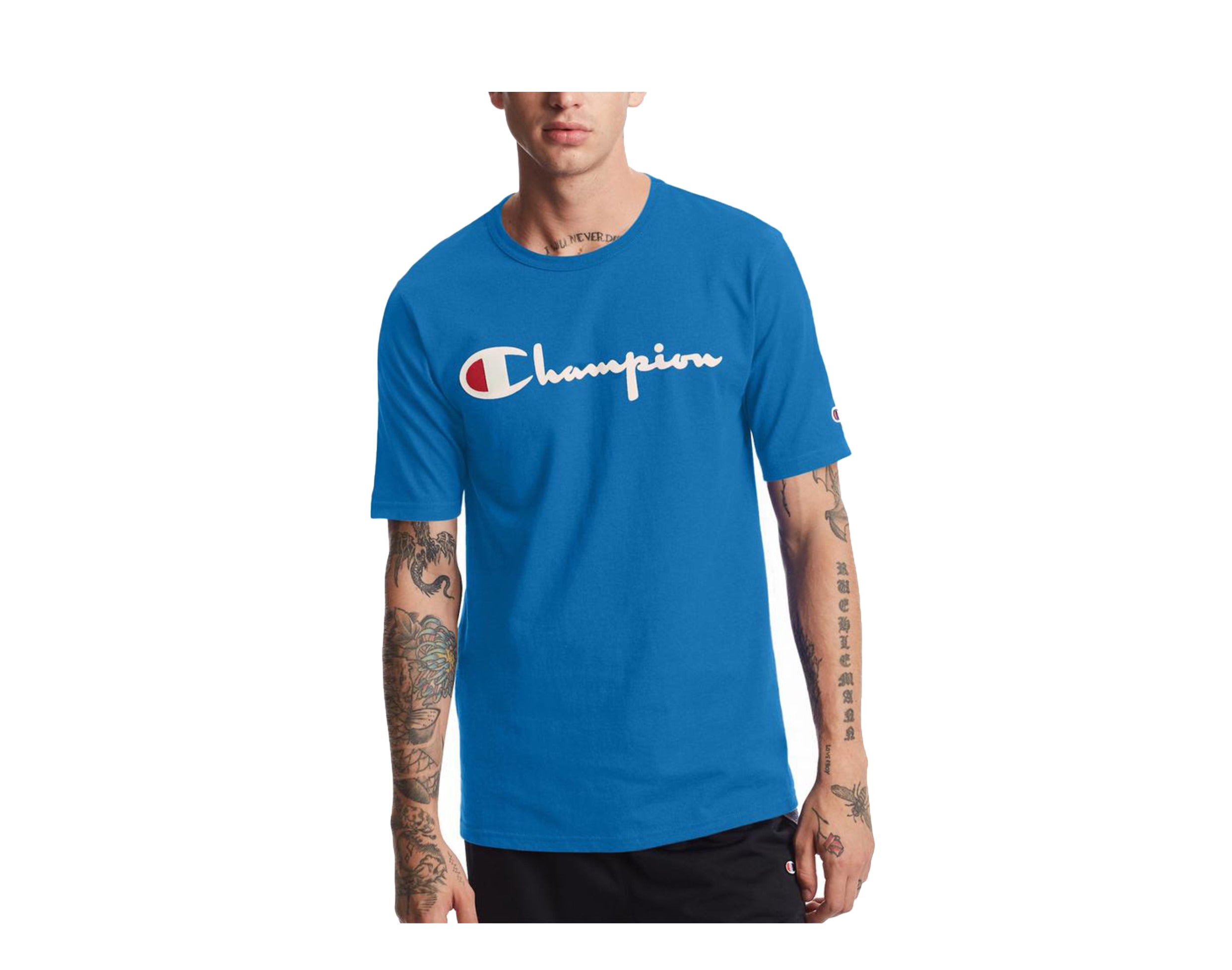 Champion C-Life Heritage Vintage Logo Short Sleeve Men's Tee Shirt