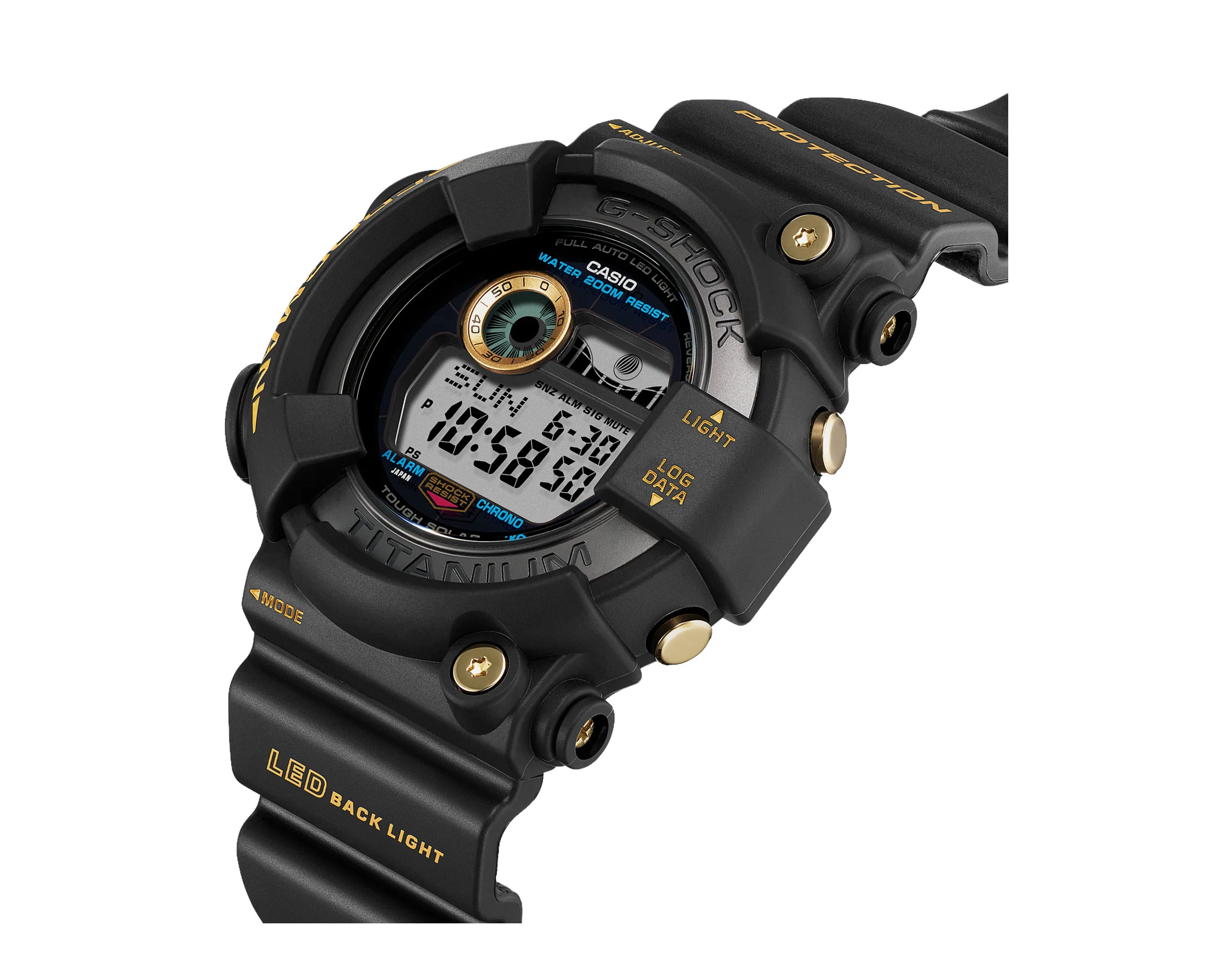 Casio G-Shock GWFD1000B FrogMan Master Of G Digital Resin Watch