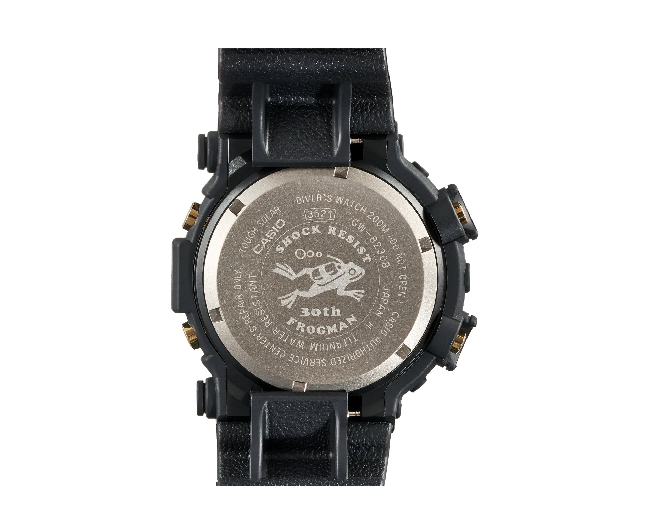 Casio G-Shock GWFD1000B FrogMan Master Of G Digital Resin Watch