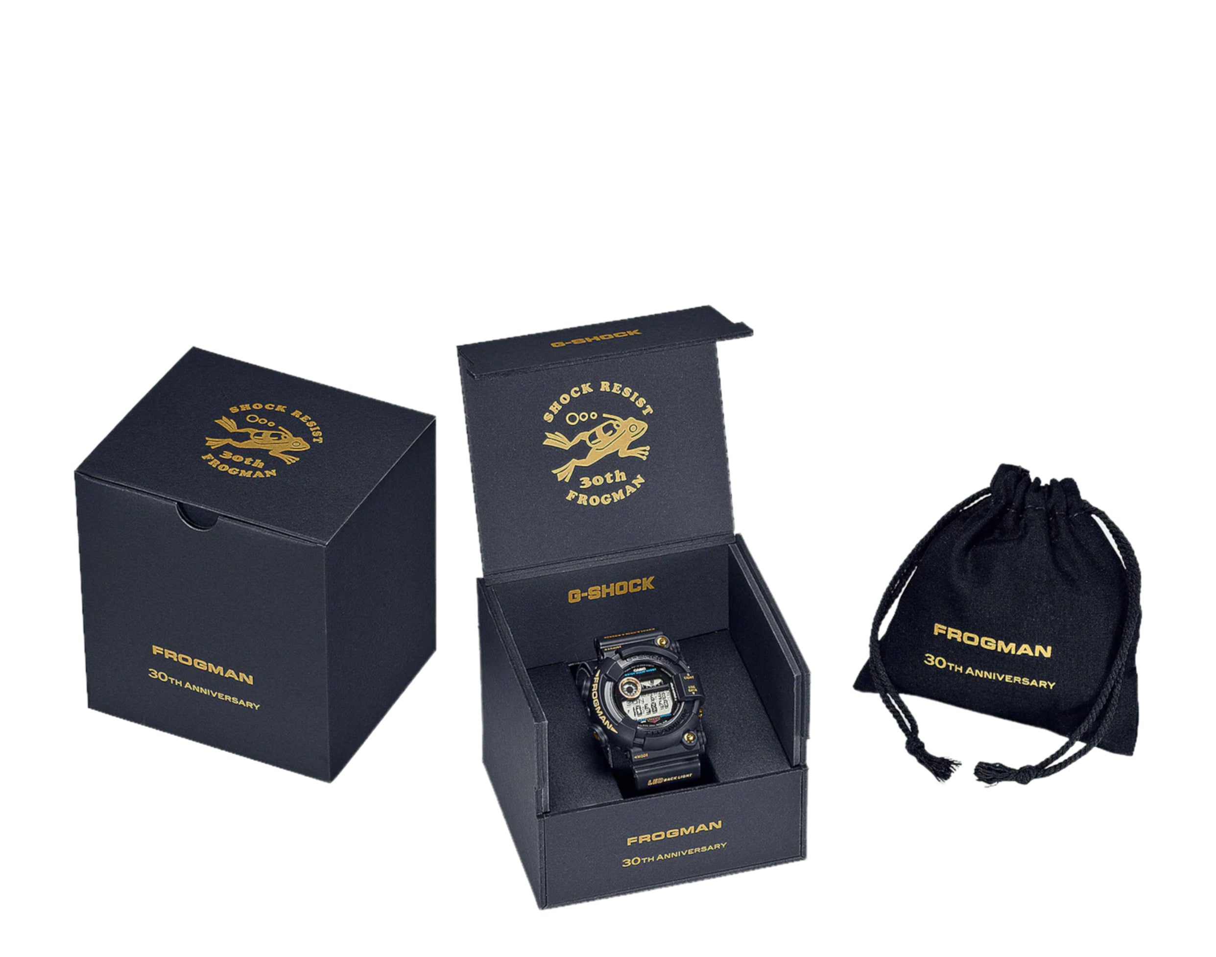 Casio G-Shock GWFD1000B FrogMan Master Of G Digital Resin Watch