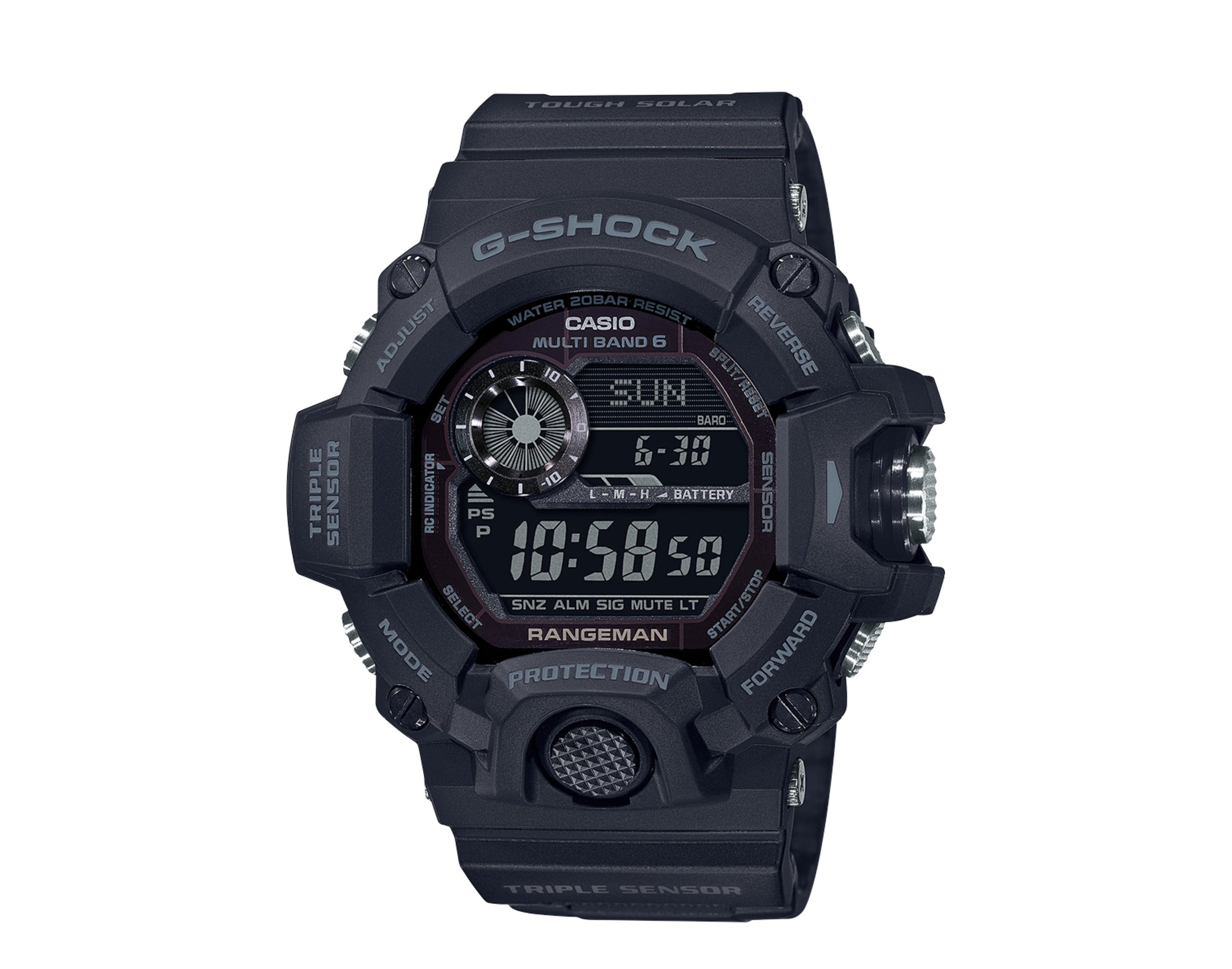 Casio G-Shock GW9400 Rangeman Blackout Digital Resin Men's Watch