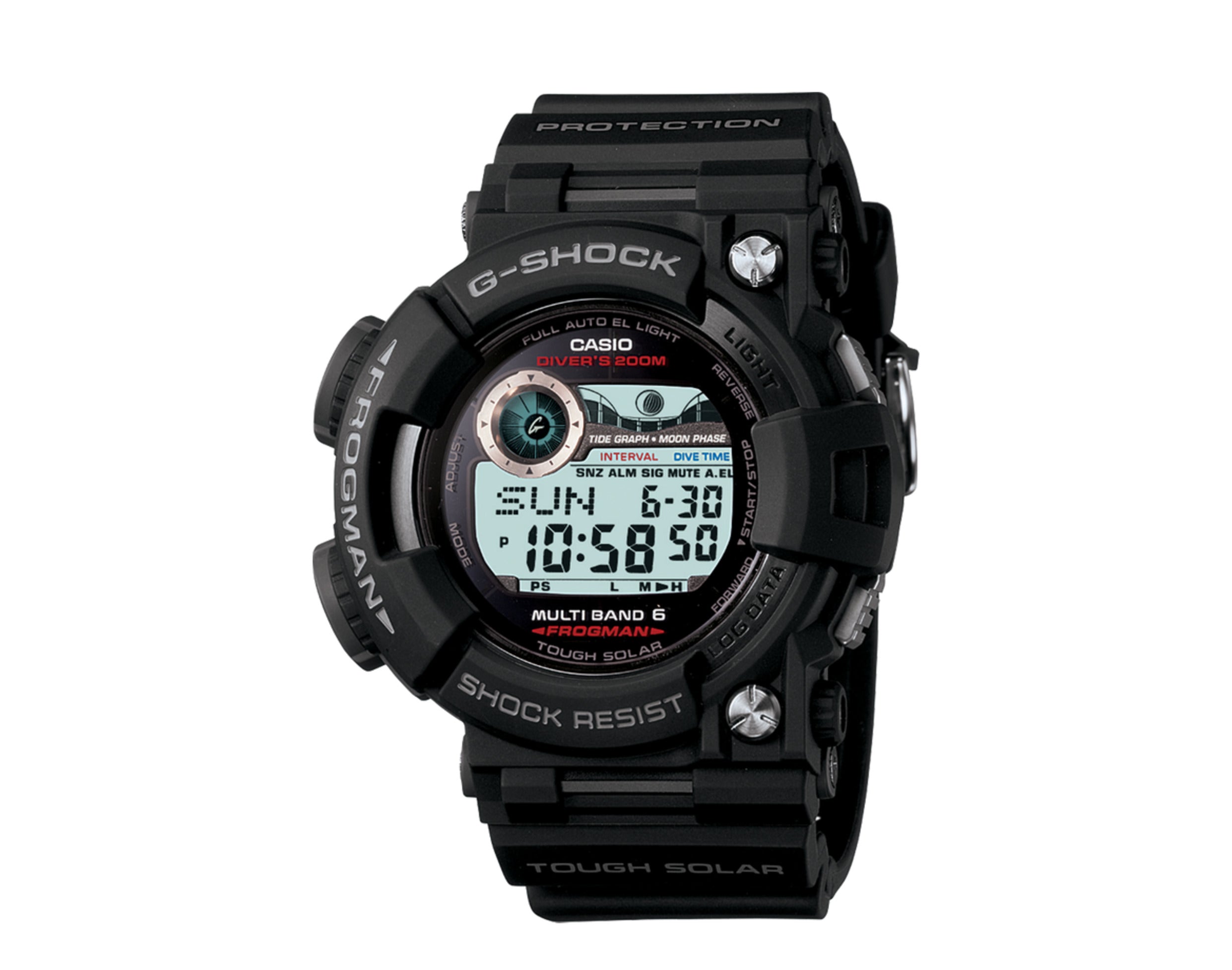 Casio G-Shock GWF1000 FrogMan Digital Resin Watch