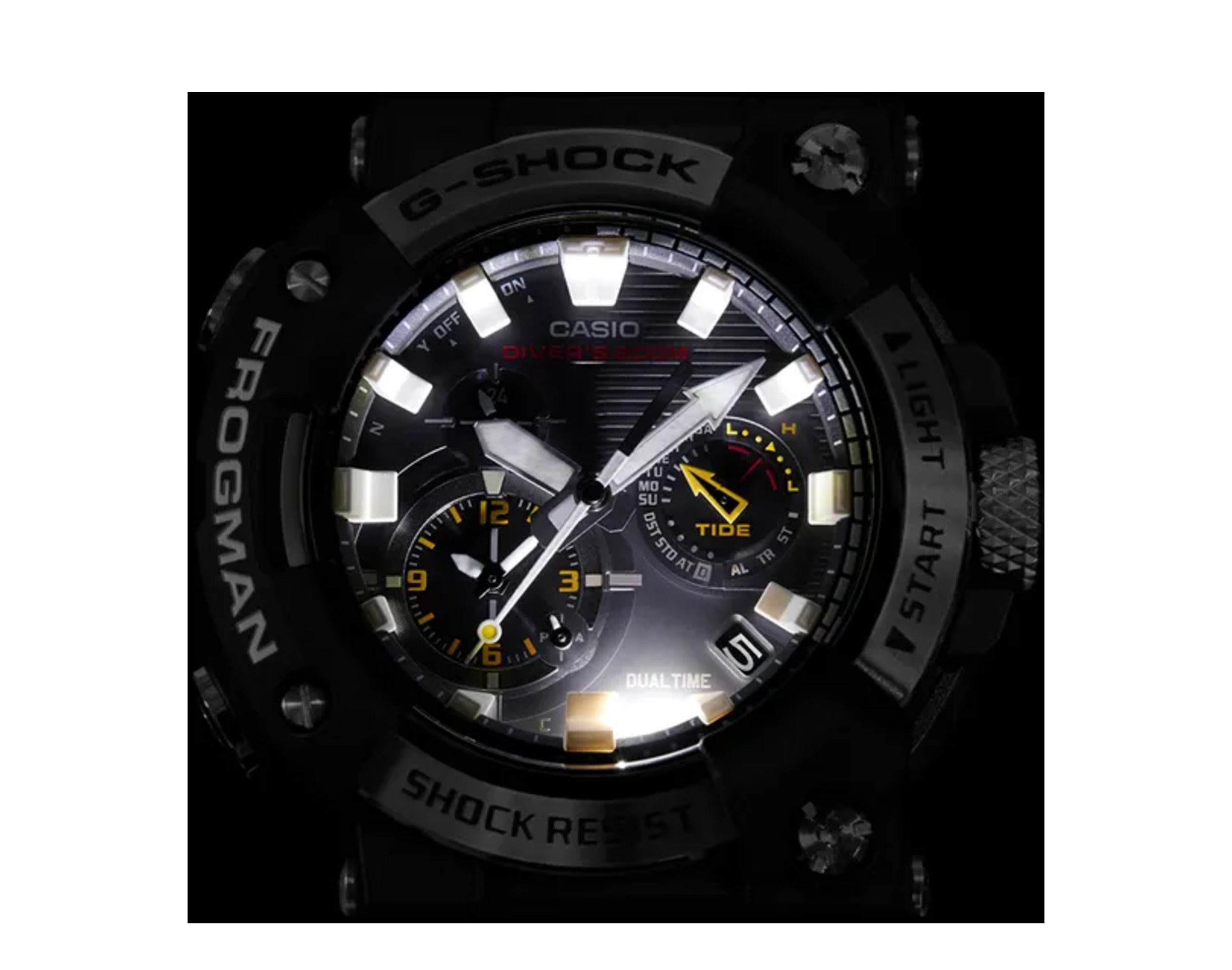 Casio G-Shock GWFA1000 FrogMan Master Of G ISO Analog Resin Watch