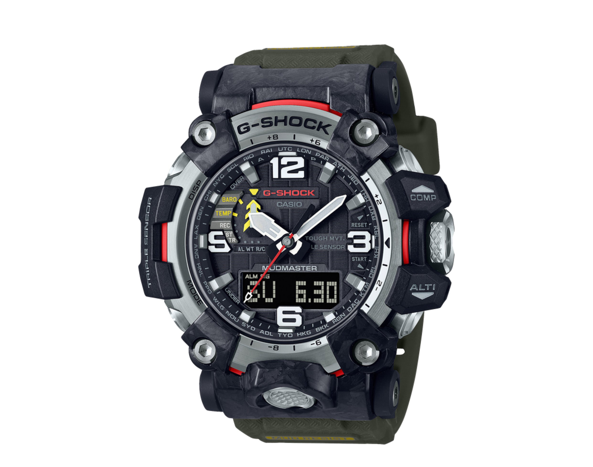 Casio G-Shock GWG2000 MudMaster Analog-Digital Resin Men's Watch