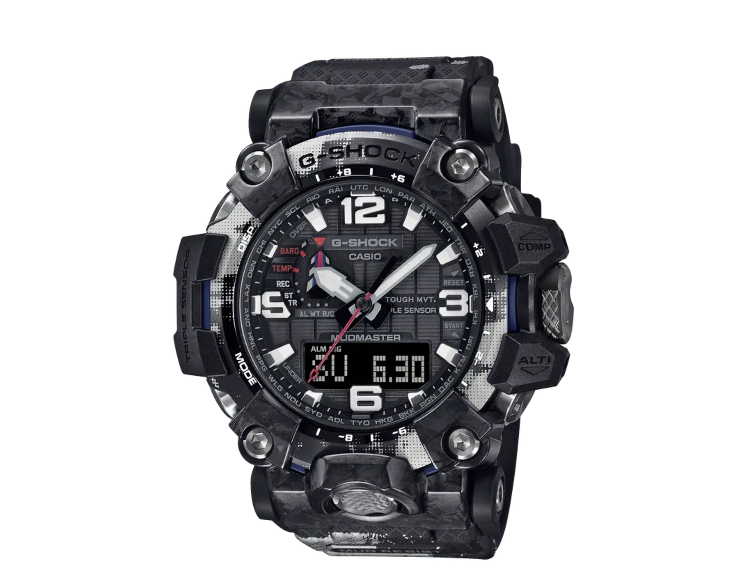 Casio G-Shock GWG2000TLC Toyota Land Cruiser MudMaster Analog-Digital Resin Watch