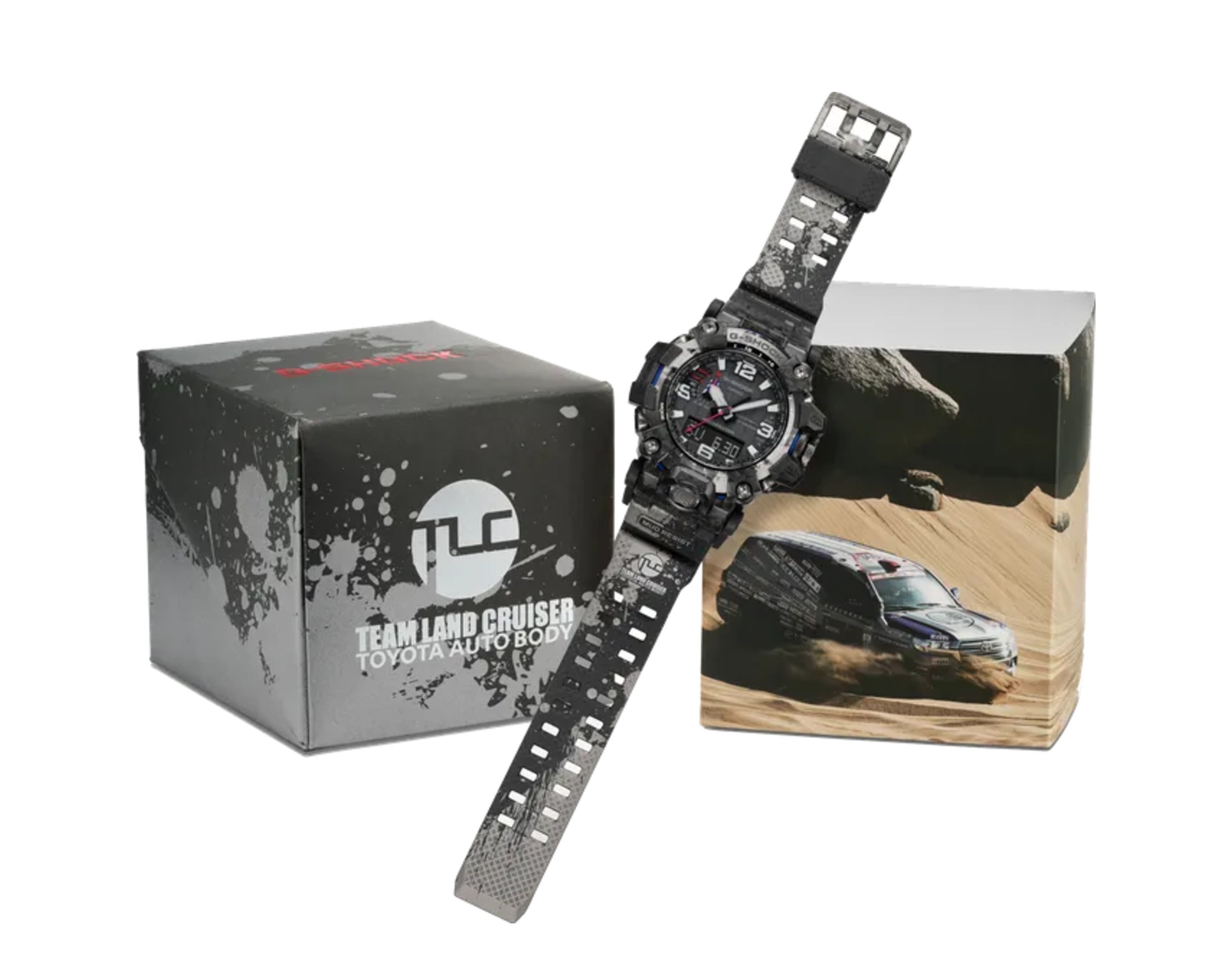 Casio G-Shock GWG2000TLC Toyota Land Cruiser MudMaster Analog-Digital Resin Watch