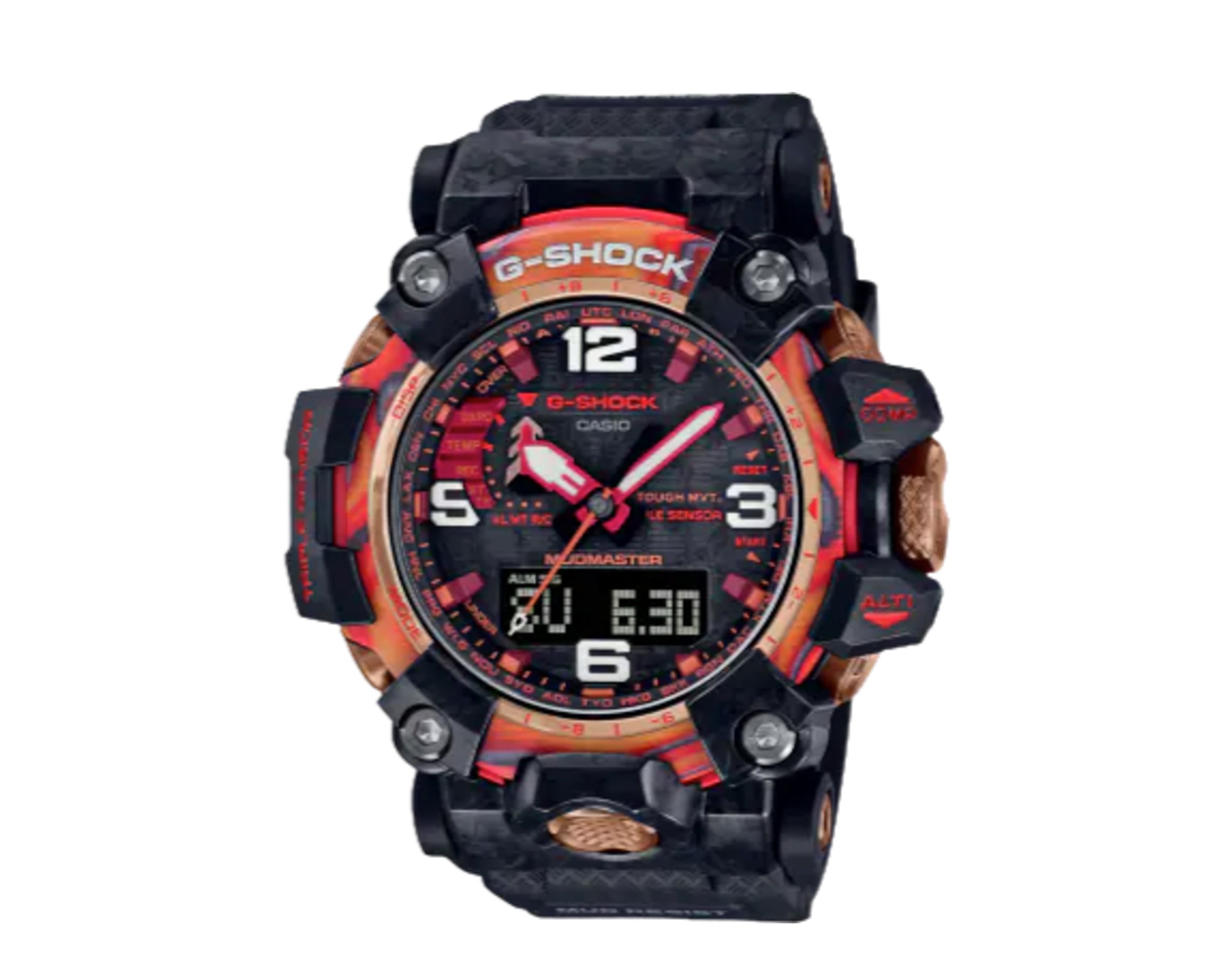 Casio G-Shock GWG2040FR MudMaster 40th Anniversary Analog-Digital Resin Watch