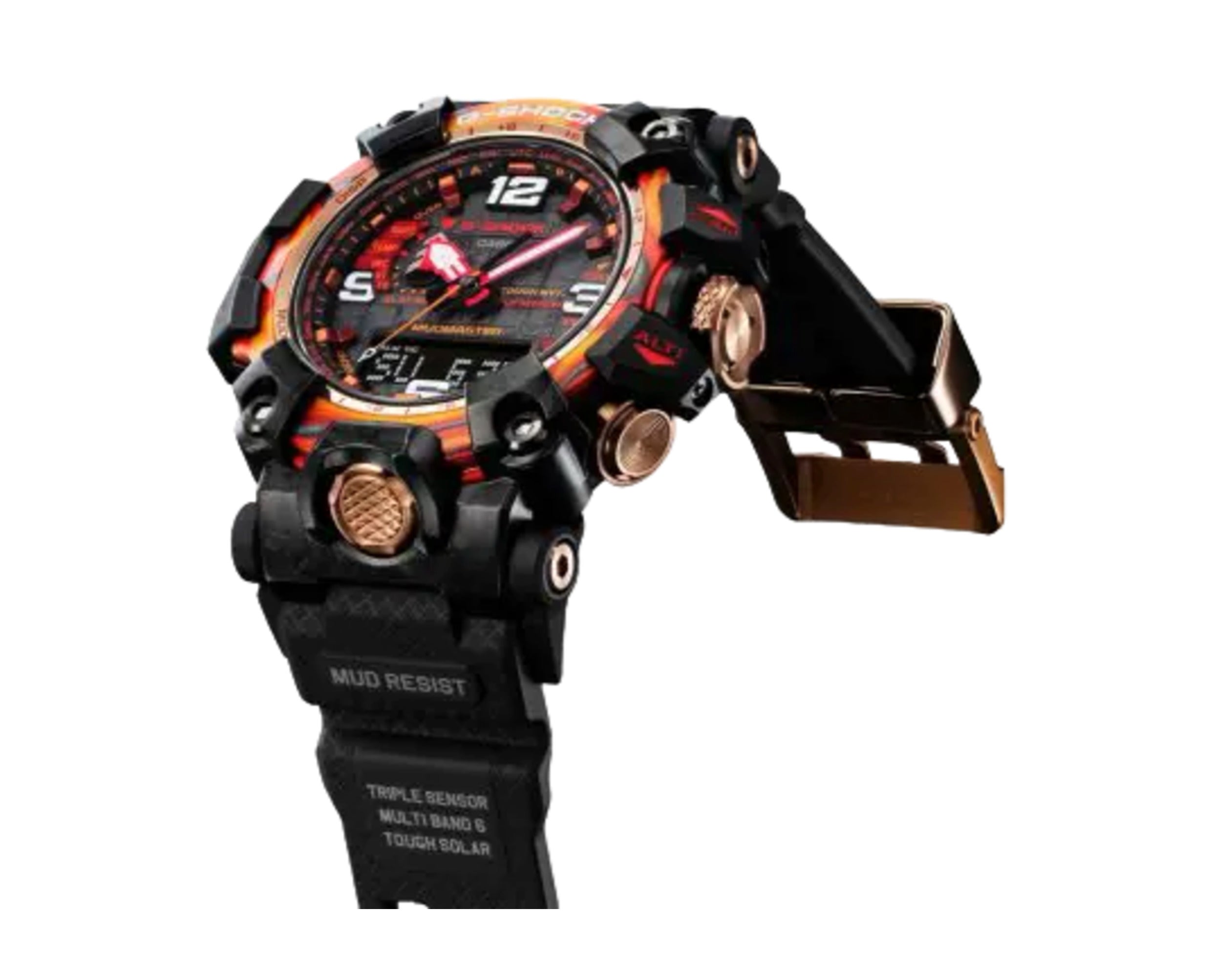 Casio G-Shock GWG2040FR MudMaster 40th Anniversary Analog-Digital Resin Watch