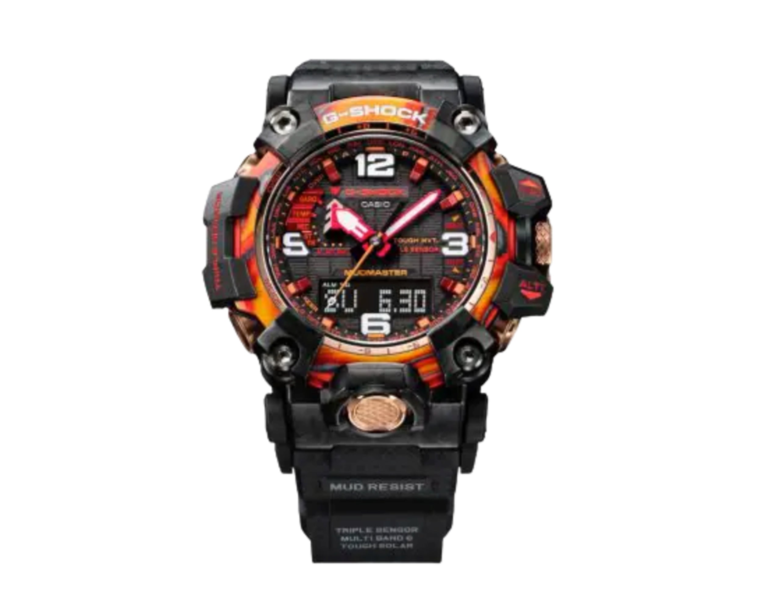 Casio G-Shock GWG2040FR MudMaster 40th Anniversary Analog-Digital Resin Watch