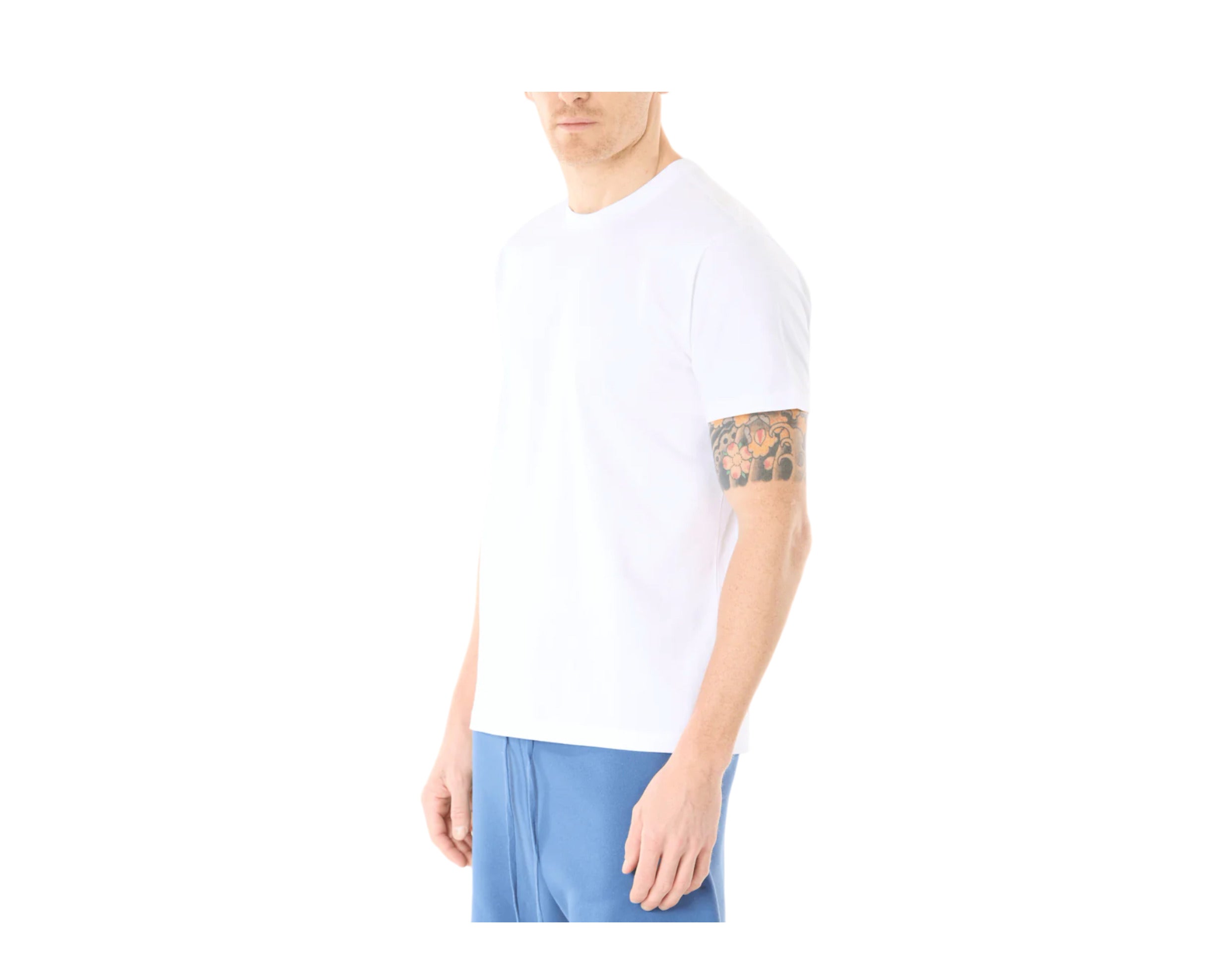 G West Solid Crew Neck Men's T-Shirt