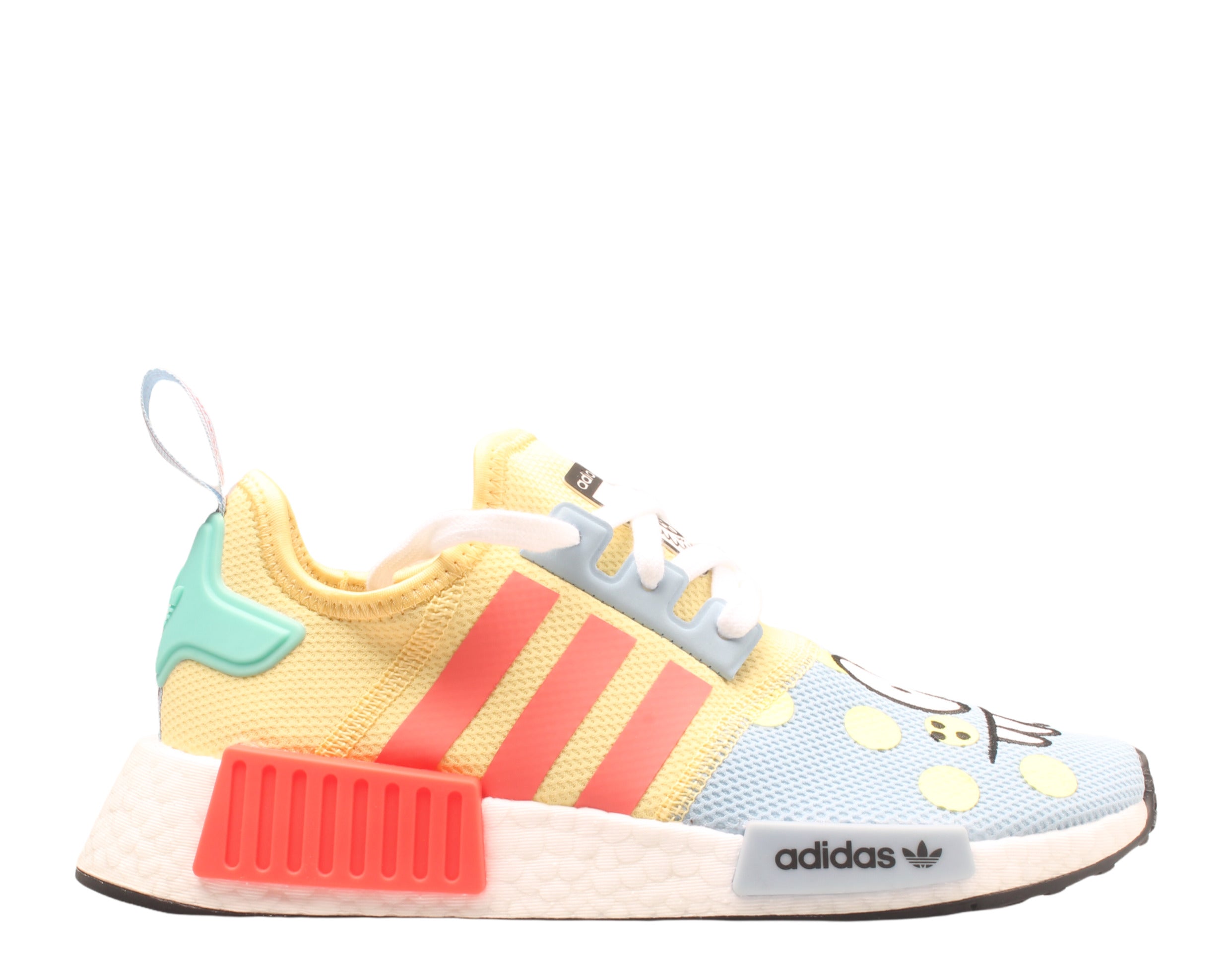 Adidas NMD R1 J Kevin Lyons Sand Coral Sky Big Kids Running Shoes H00793 5