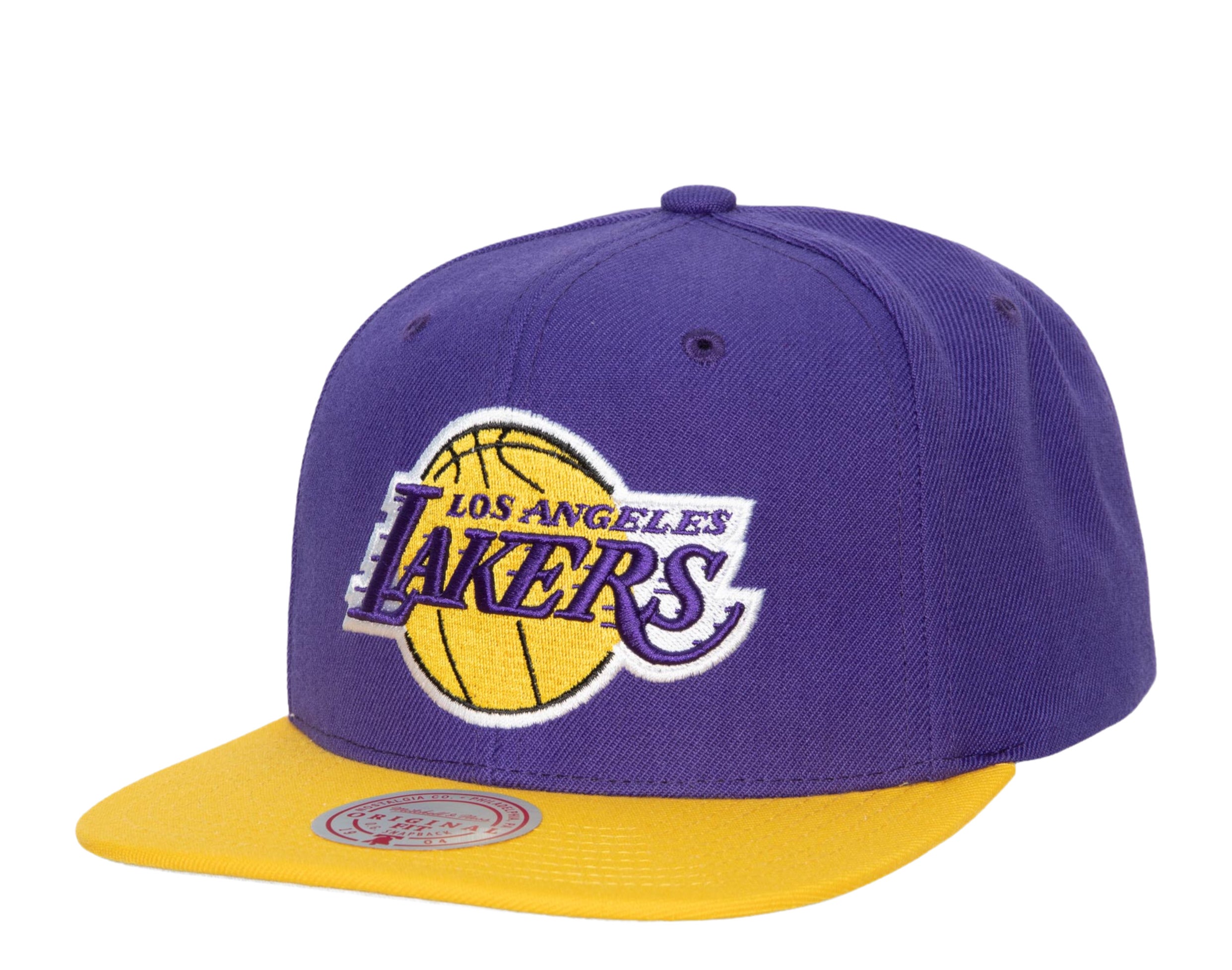 Mitchell & Ness NBA Los Angeles Lakers Team 2 Tone 2.0 Snapback Hat