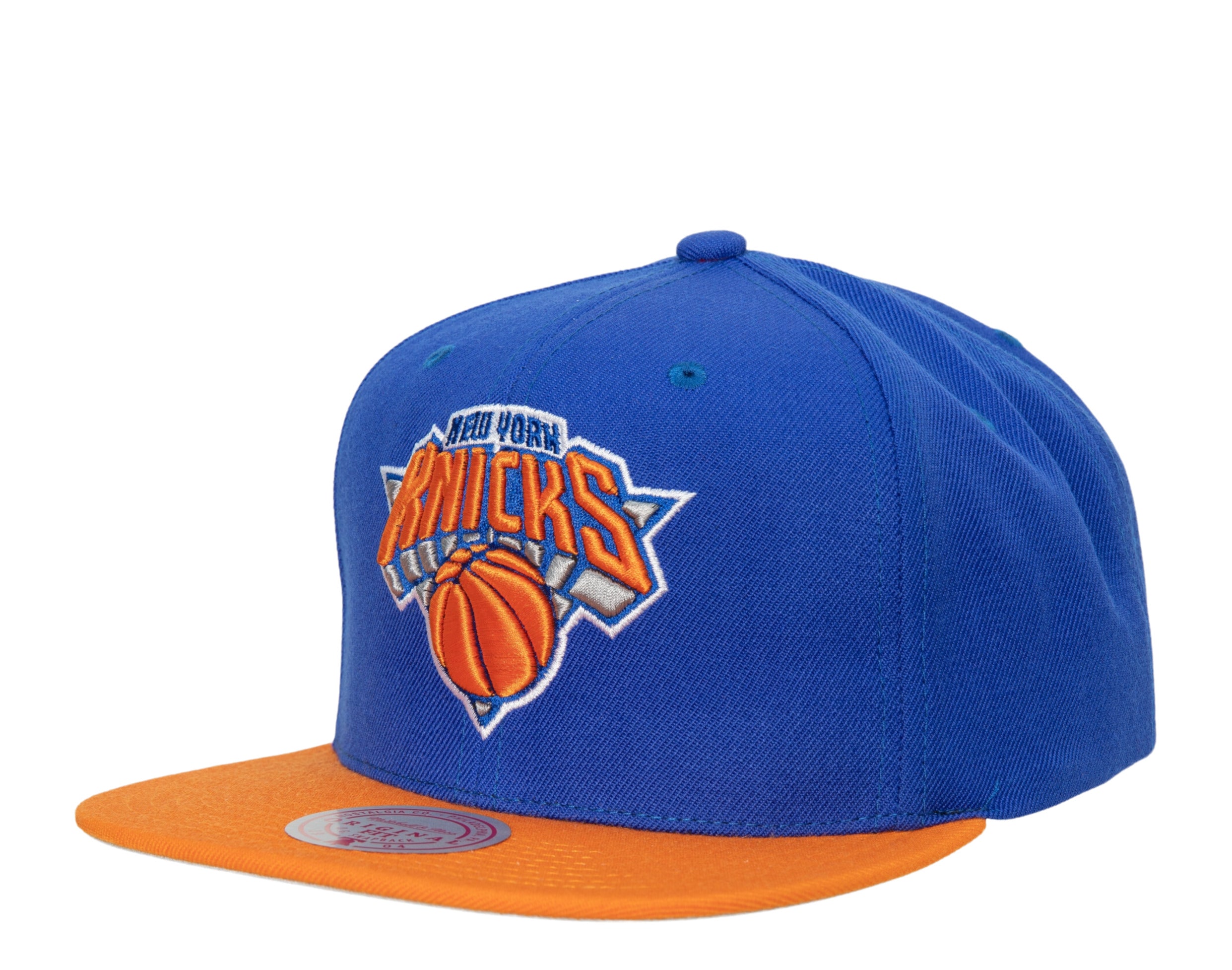 Mitchell & Ness NBA New York Knicks Team 2 Tone 2.0 Snapback Hat