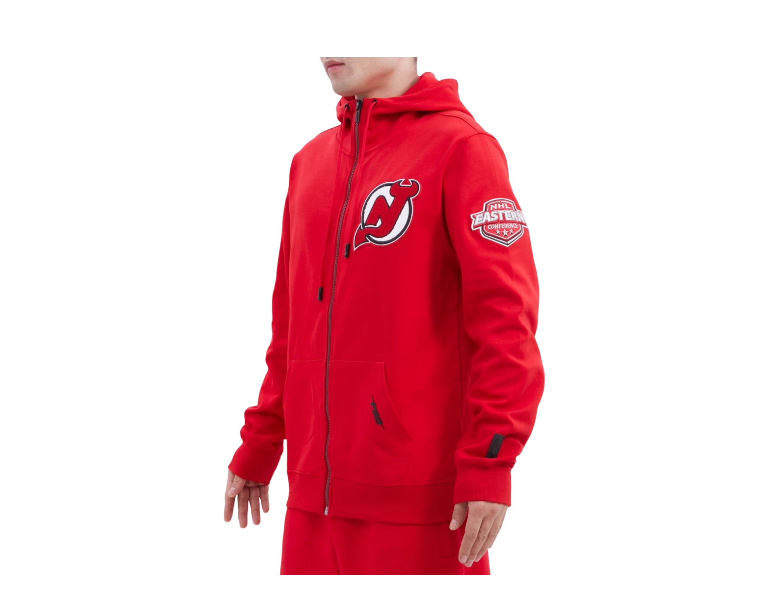 Pro Standard NHL New Jersey Devils Classic Zip-Up Men's Hoodie