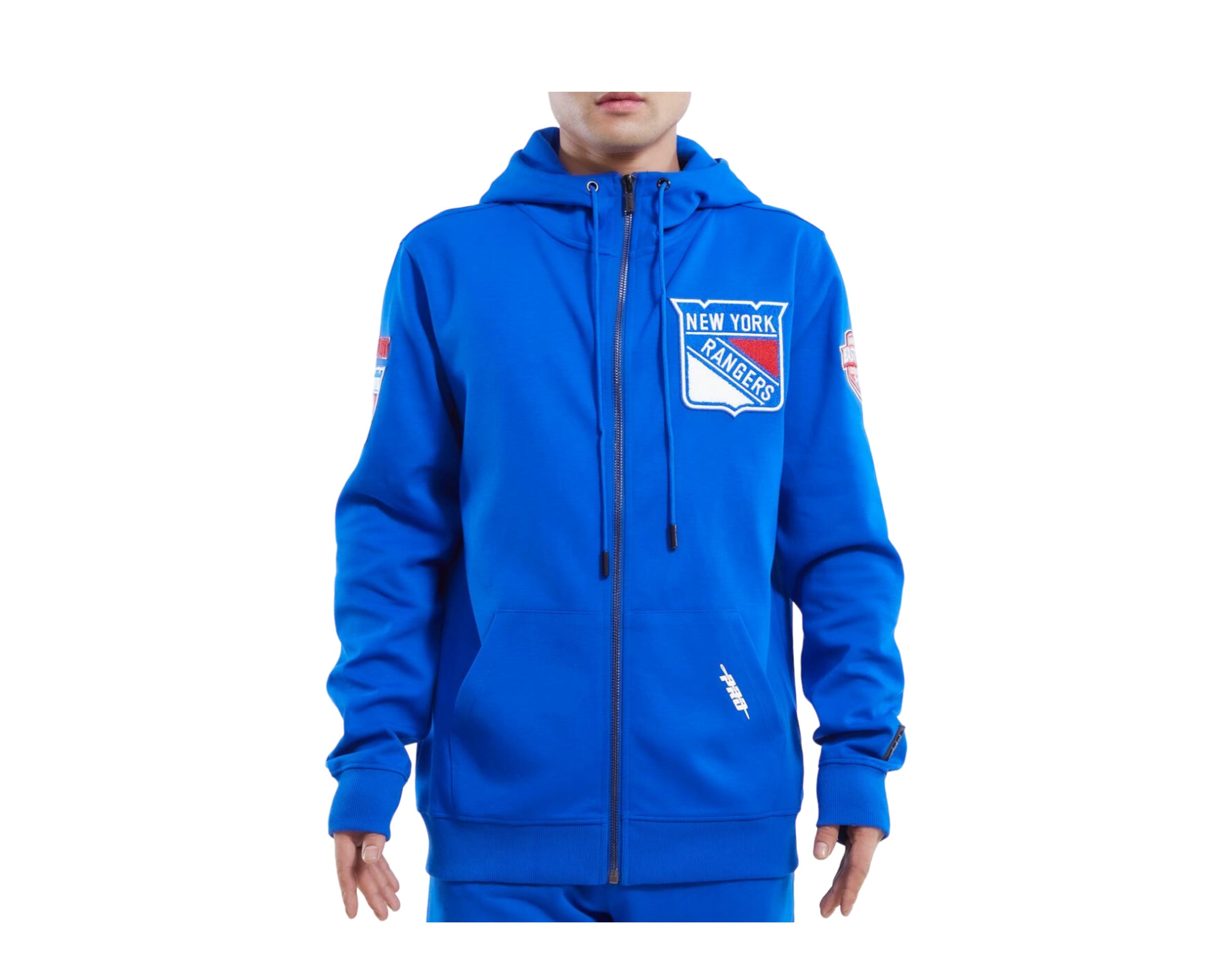 Pro Standard NHL New York Rangers Classic Zip-Up Men's Hoodie