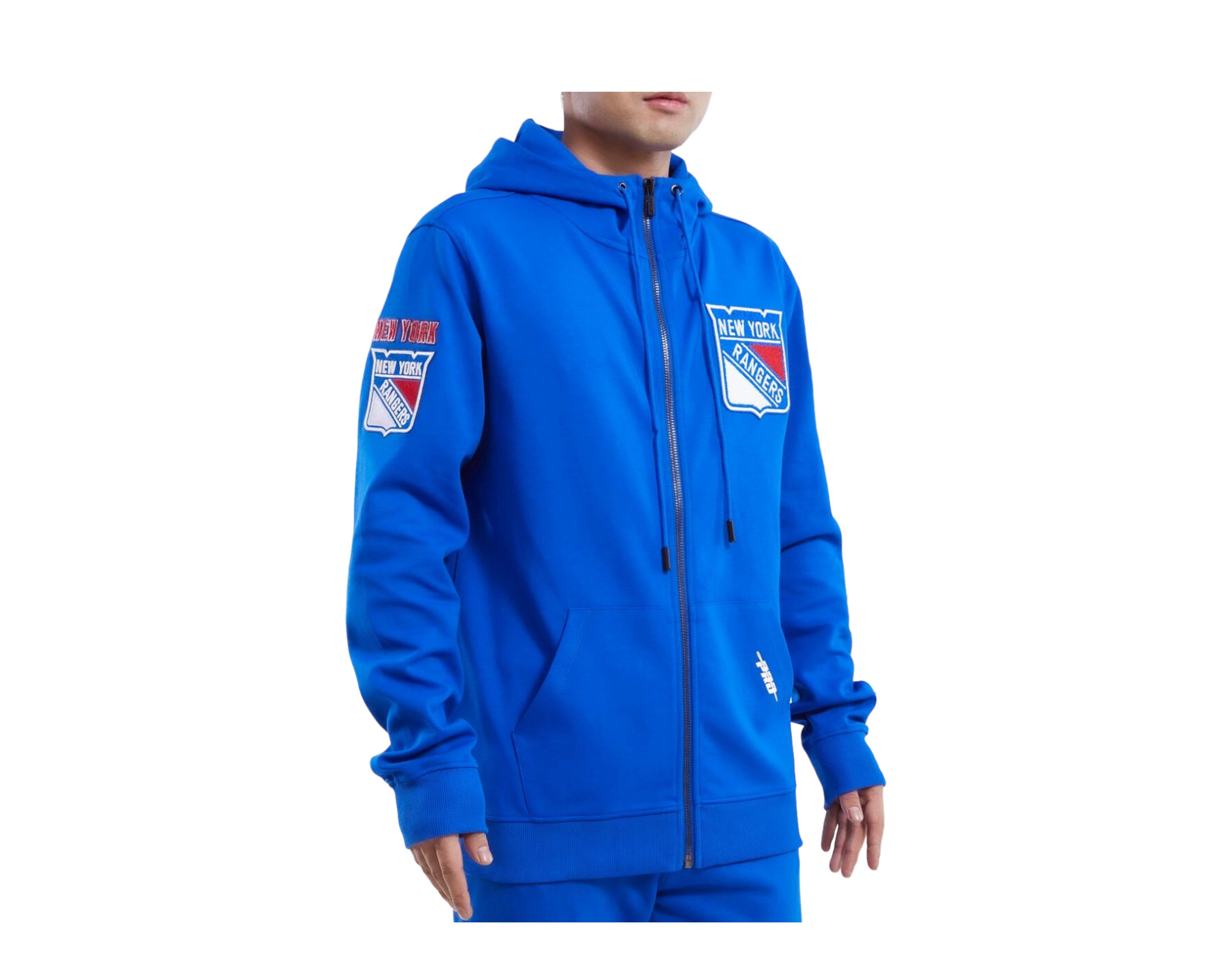 Pro Standard NHL New York Rangers Classic Zip-Up Men's Hoodie