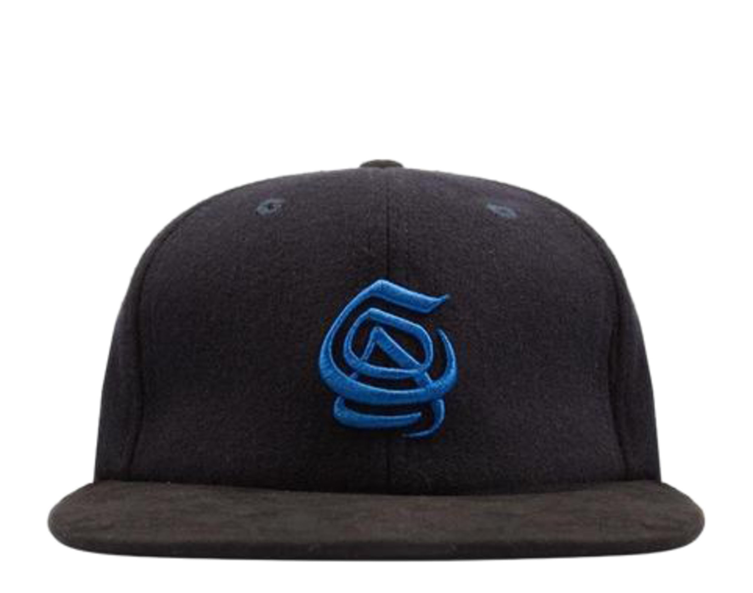 Coat Of Arms Calligraphic Monogram Wool Strapback Hat