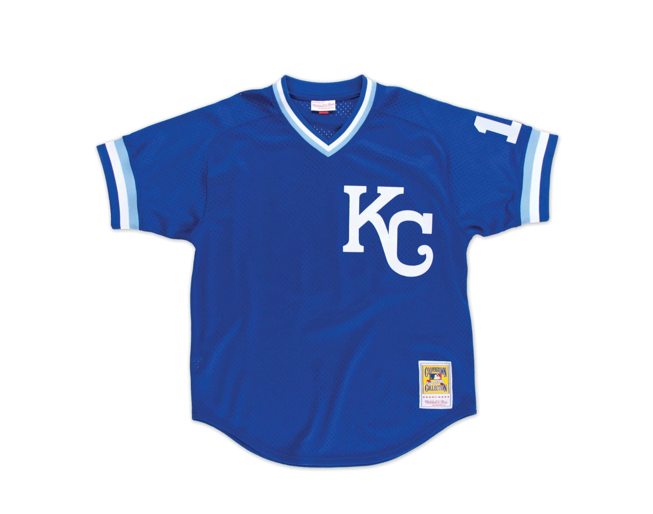 Mitchell & Ness Authentic Mesh BP Kansas City Royals 1989 Bo Jackson Jersey