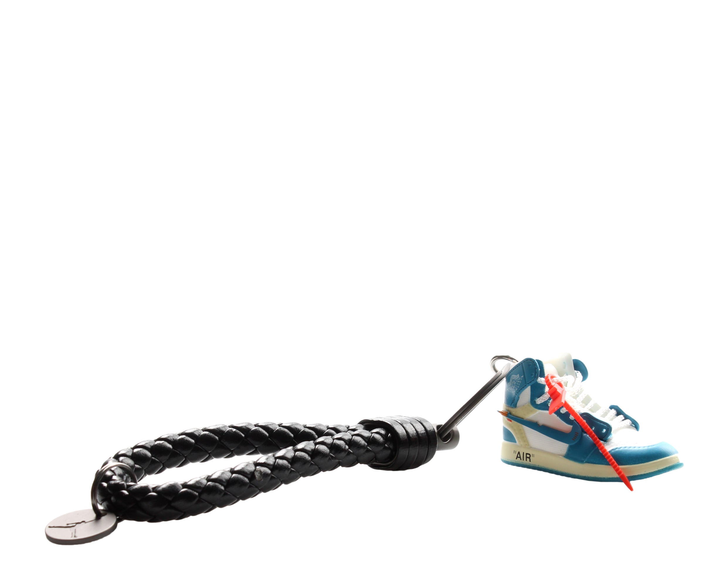 KM 3D AJ1 Off-White UNC Inspired Sneaker Keychain