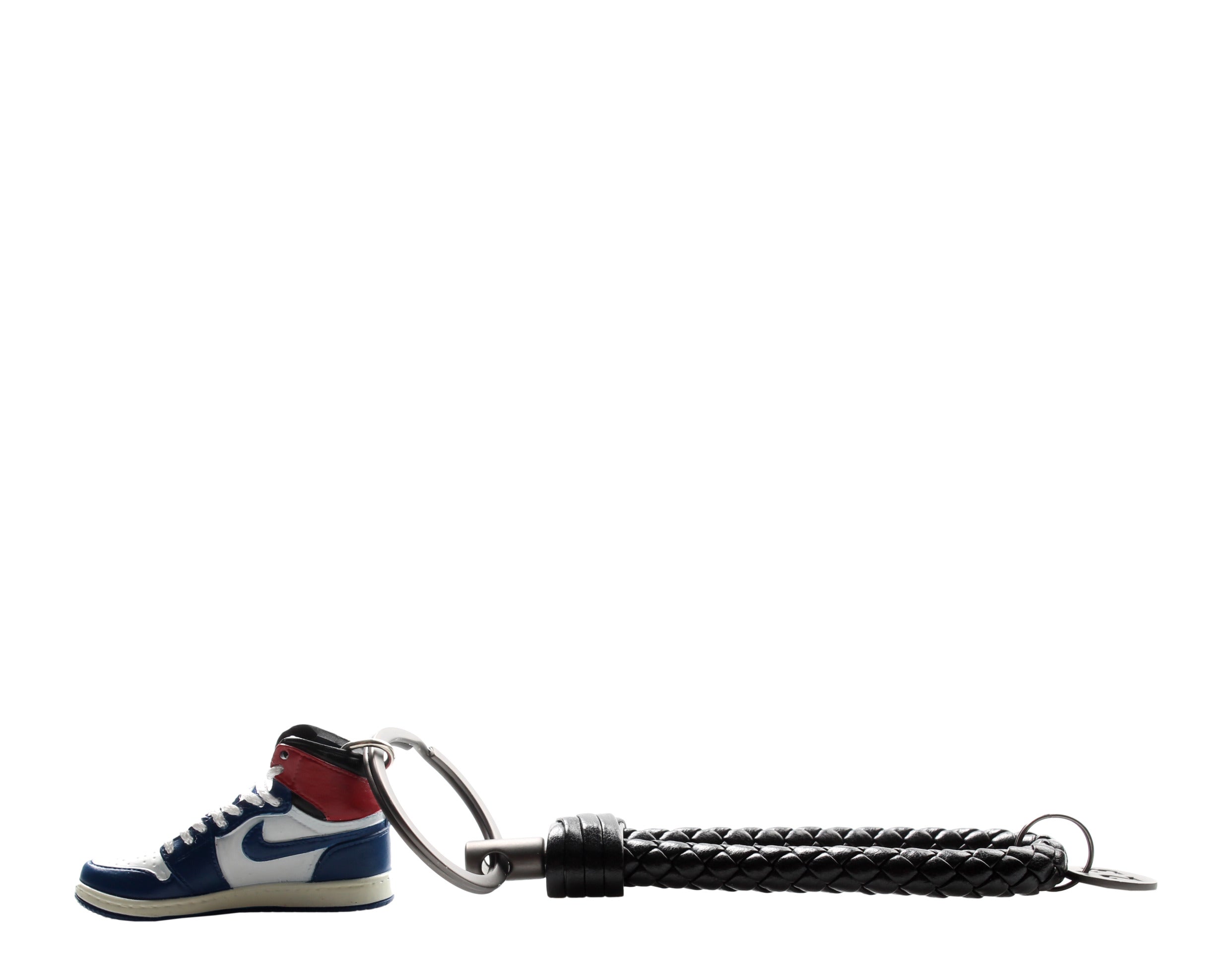 KM 3D AJ1 Union Los Angels Blue Toe Inspired Sneaker Keychain