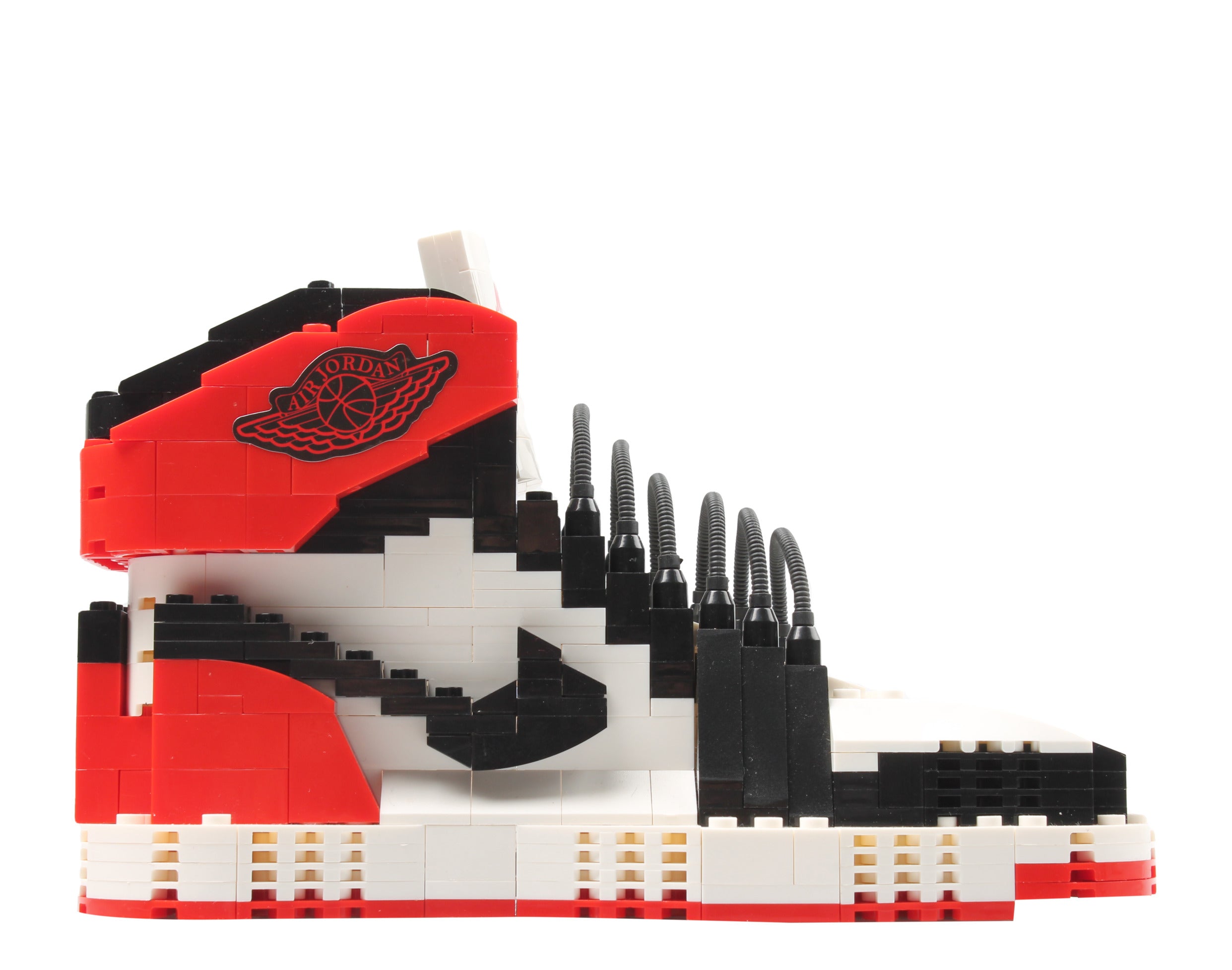 KM 3D AJ1 Chicago SneakerLego Set - Unassembled