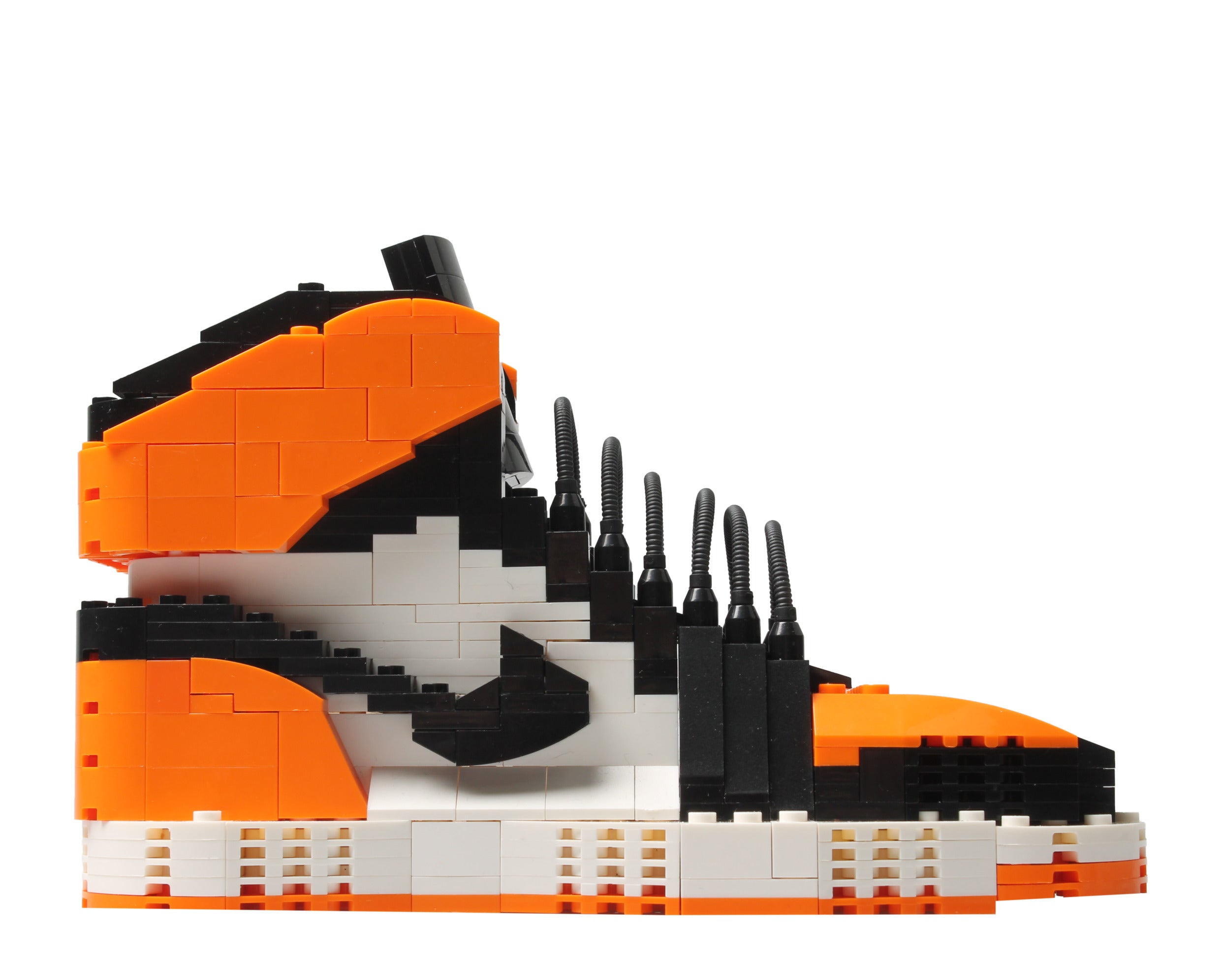 KM 3D AJ1 Shattered Backboard SneakerLego Set - Unassembled