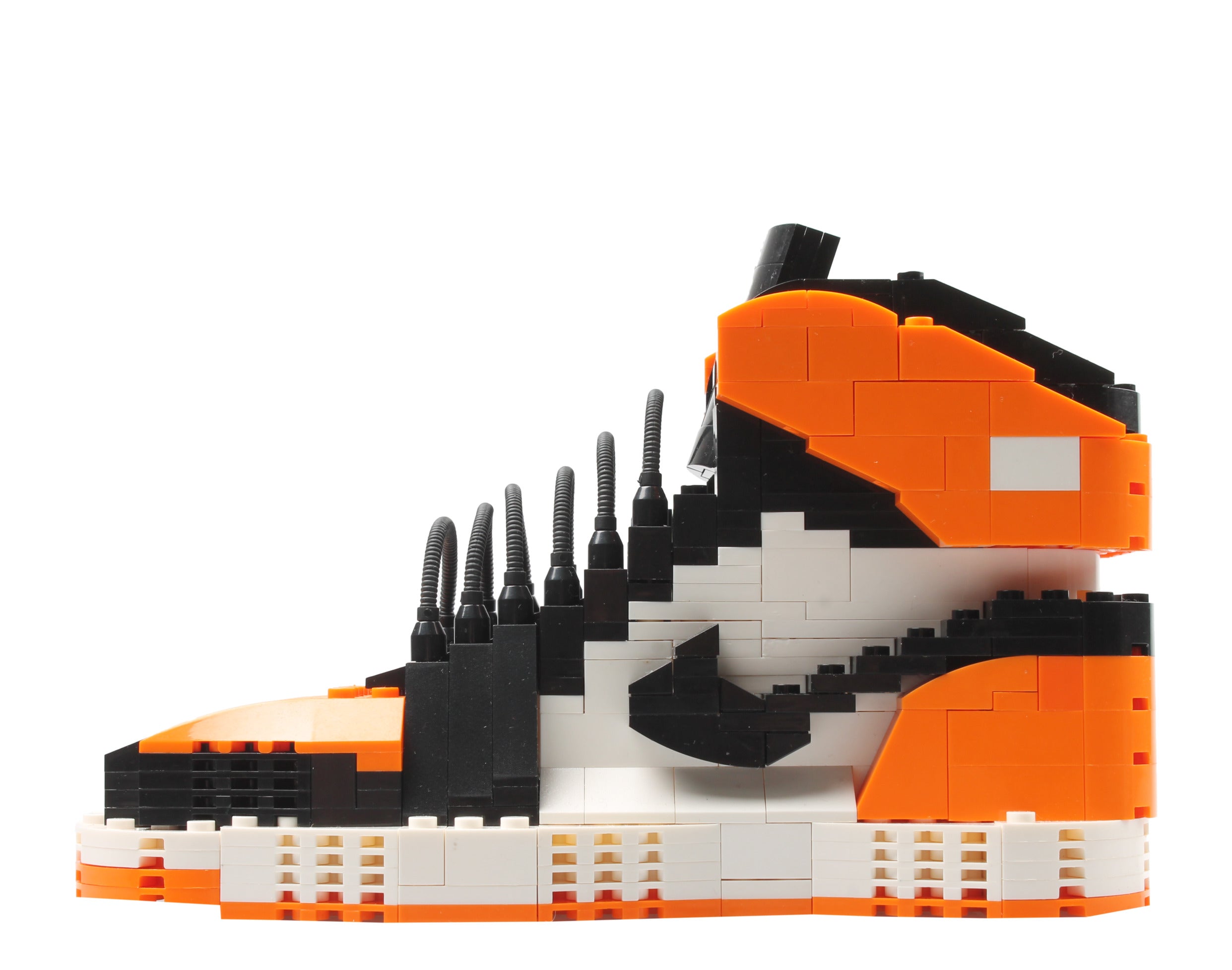 KM 3D AJ1 Shattered Backboard SneakerLego Set - Unassembled