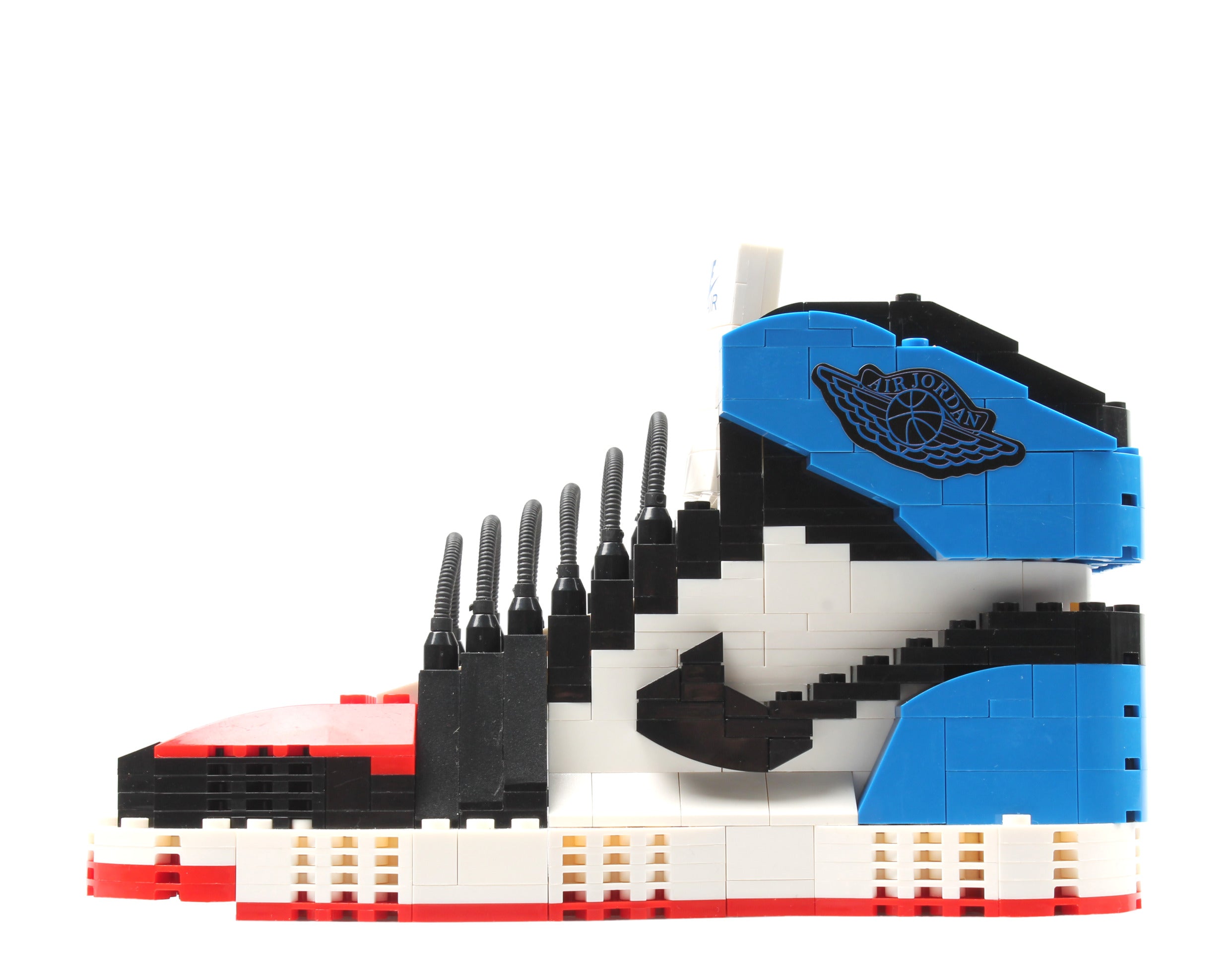 KM 3D AJ1 Top 3 SneakerLego Set - Unassembled